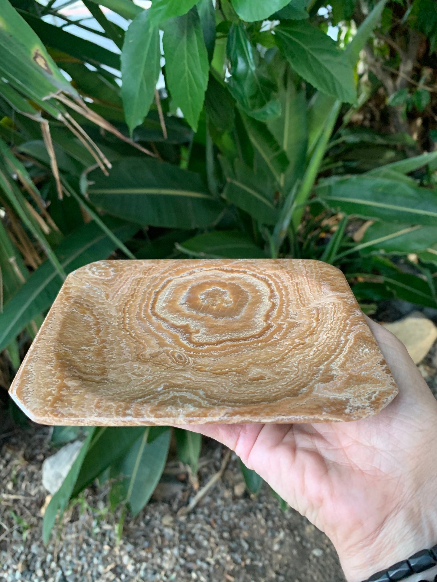 Aragonite Dish, Aragonite Plate, Father's Day Gift, Soap Dish, Jewelry Dish, Trinket Dish, Home Decor, Home Accessories, Crystal dish