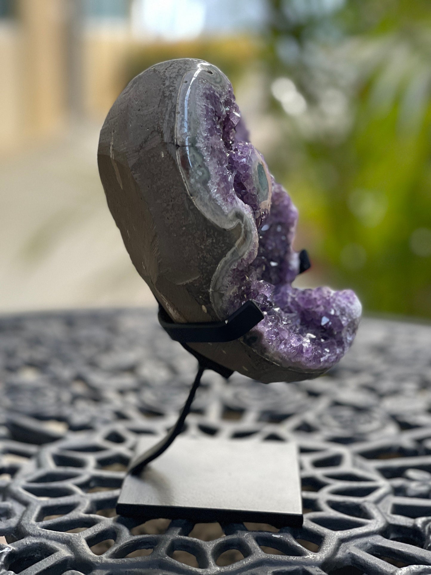 High Quality Amethyst Freeform on Stand, Amethyst, Statement Crystals, Home Decor, Crystals, Meditation, Reiki, Home Accessories