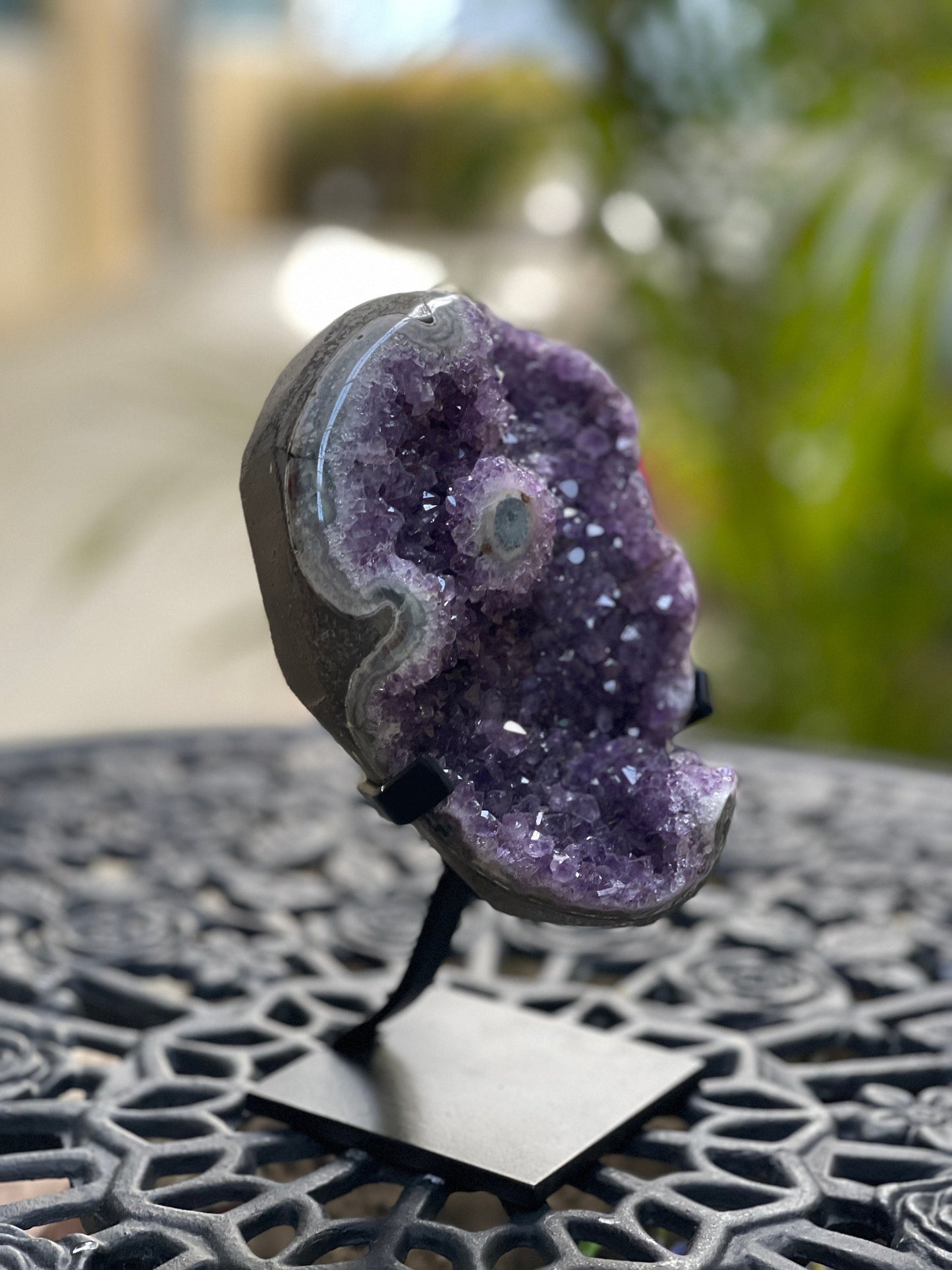 High Quality Amethyst Freeform on Stand, Amethyst, Statement Crystals, Home Decor, Crystals, Meditation, Reiki, Home Accessories