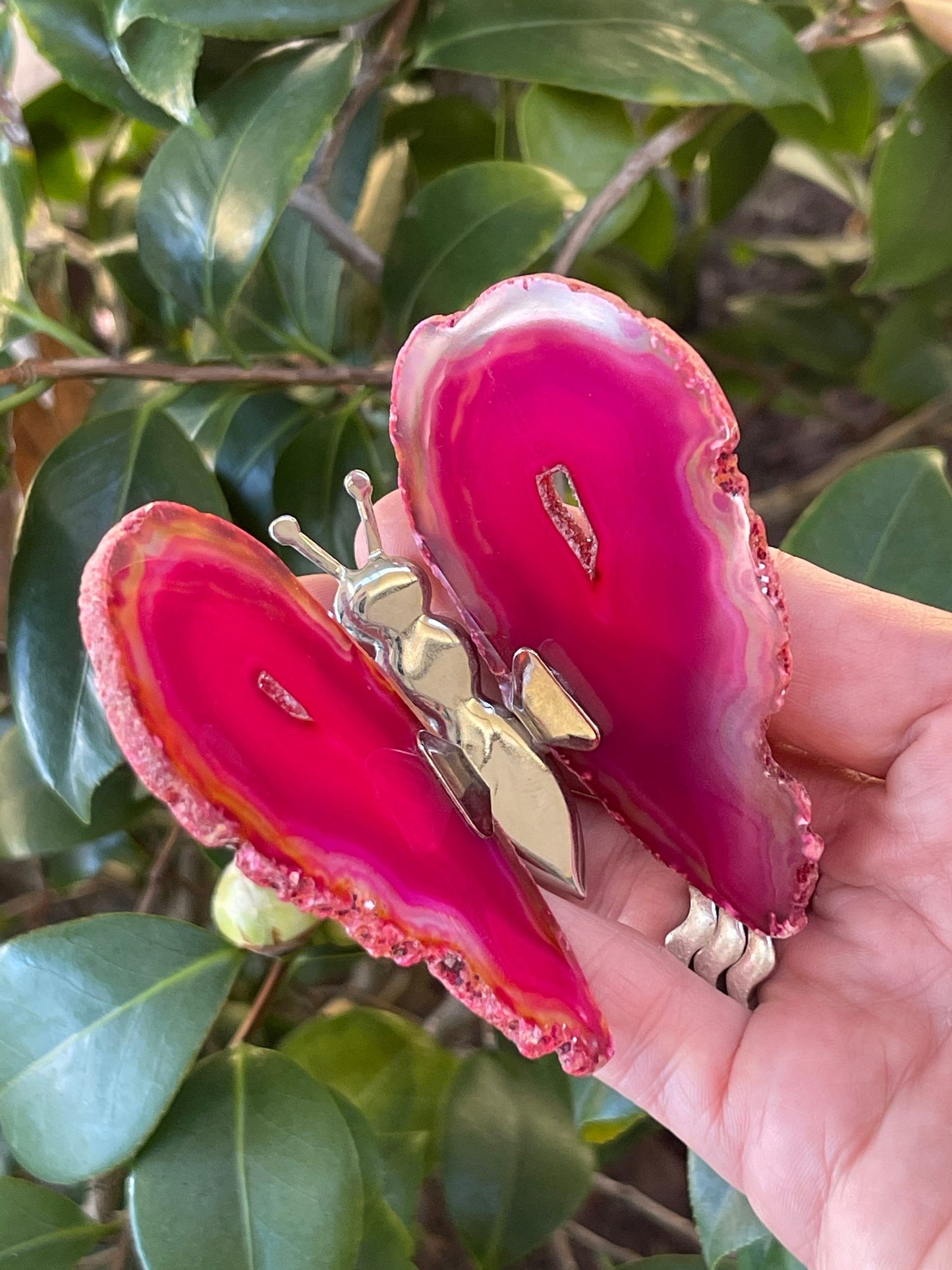 You Choose Agate Butterfly, Butterflies, Crystal Butterfly, Agate Slice, Crystals, Home Decor, Home Accessories, Nature lovers