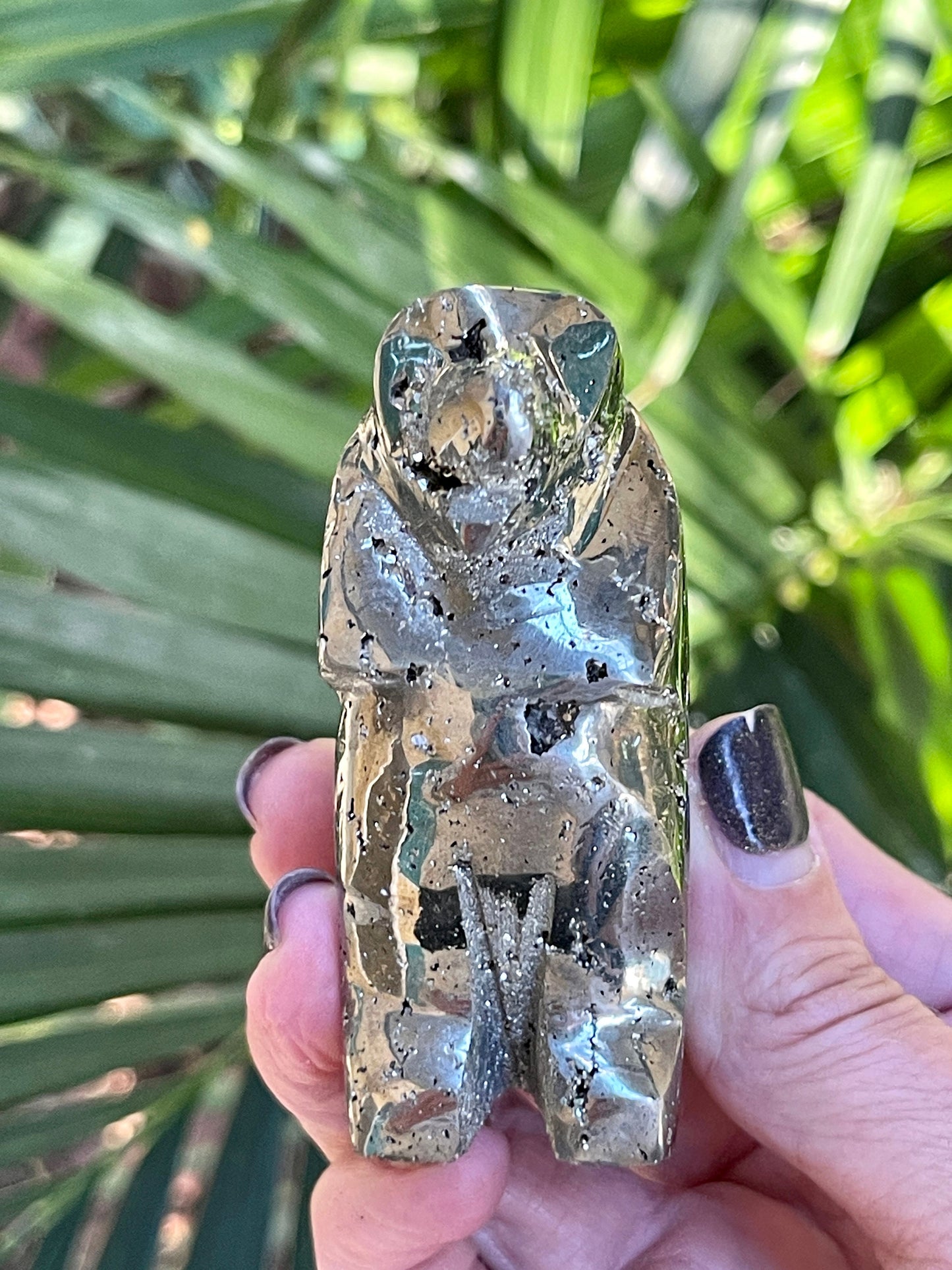 Pyrite Dog, Pyrite Carvings, Gifts for Dog Lovers, Home Decor, Dog Carvings, Crystal Dogs, Dog Decor