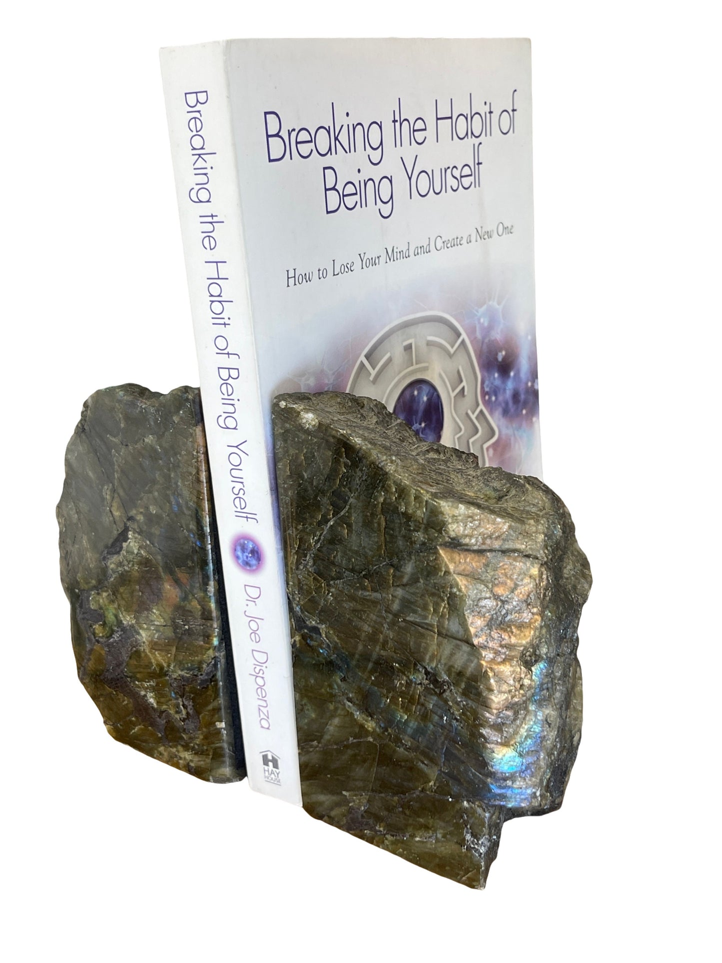 Labradorite Book Ends, Purple Labradorite,Home Decor, Raw Labradorite, Home Accessories, Library Decor,Unisex Gifts Gemstone Bookends