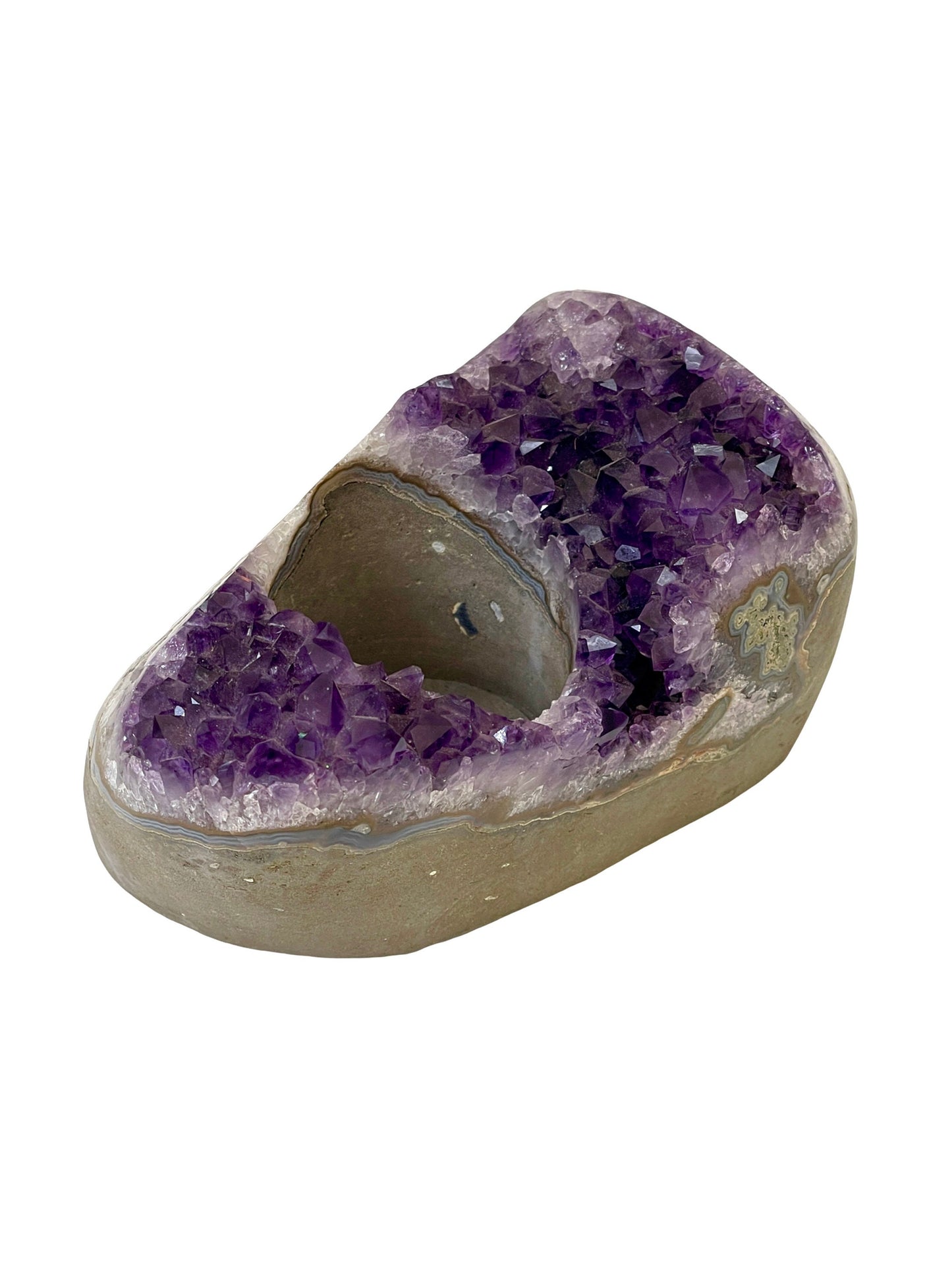 Amethyst Votive Holder, Air Plant Holder, Crystal Candleholders, Zen Decor, Home Decor, Meditation Tools, Gifts for him, Father's Day Gift