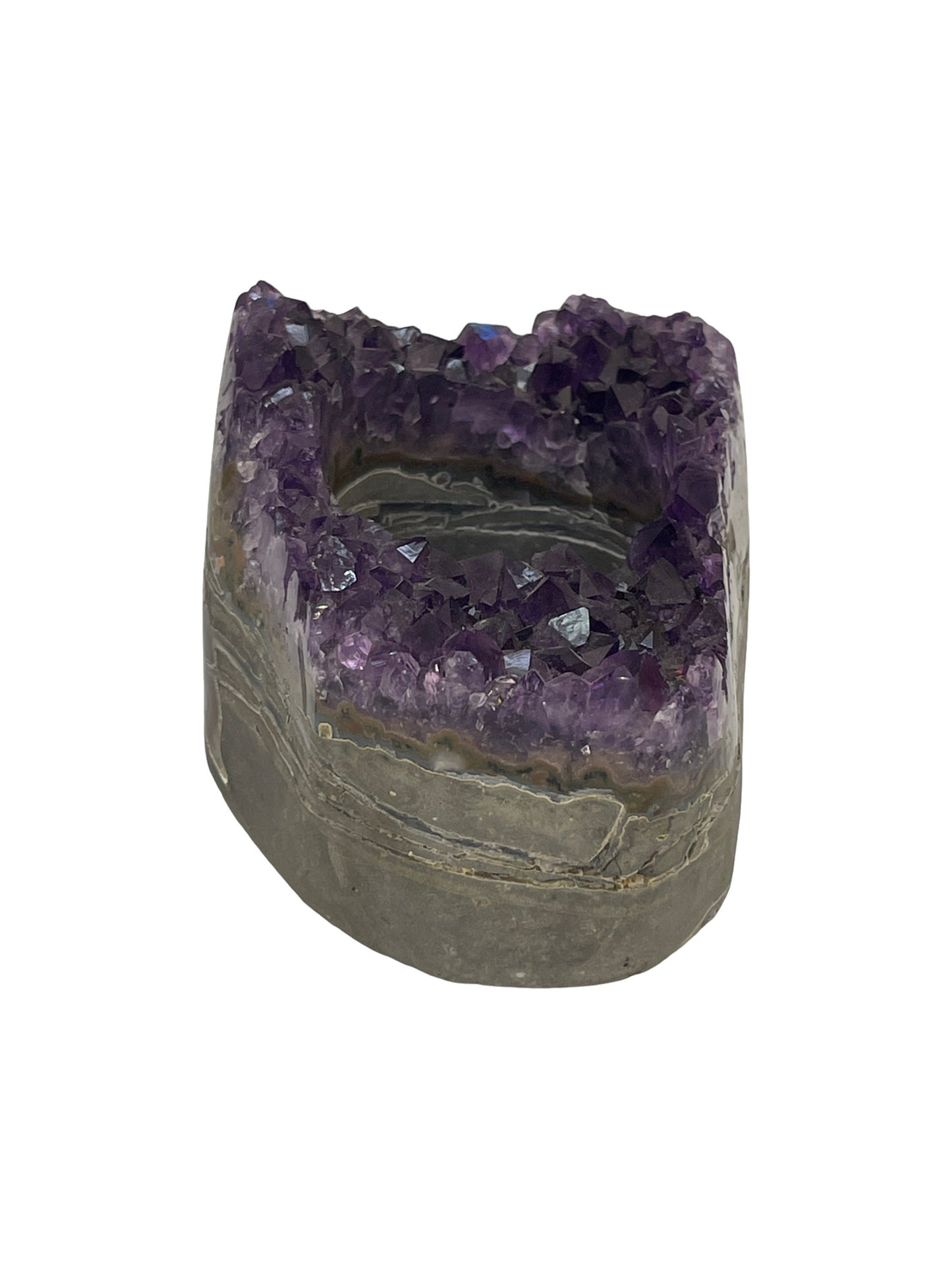 Amethyst Candleholder, Amethyst, Home Accessories, Home Decor, Amethyst, Chakra, Reiki, Air Plant, Meditation, Candle Holder, Sphere Holder