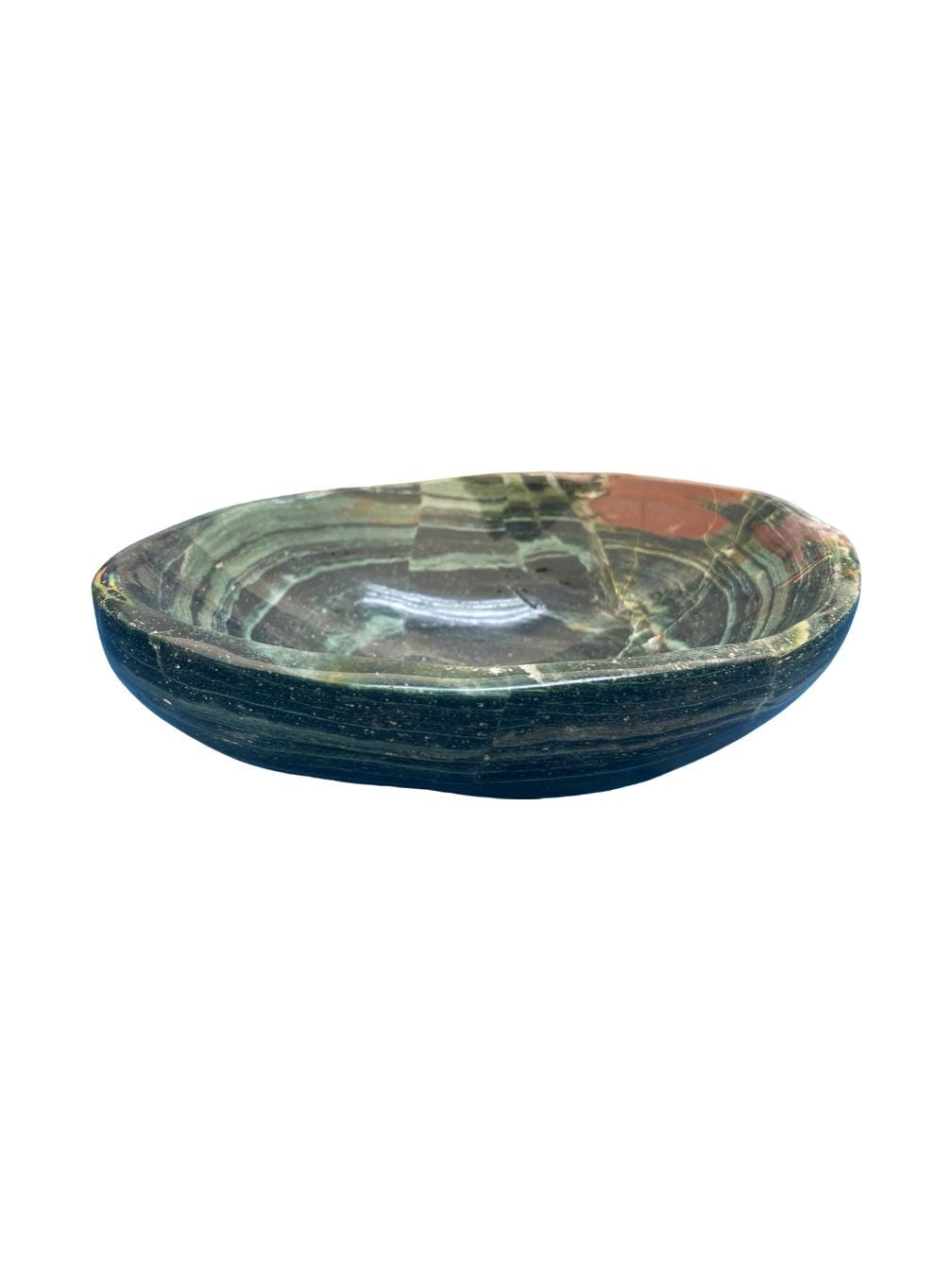 Ocean Jasper Bowl, Home Decor, Ocean Jasper Dish, Crystal Bowl, Crystals for emotional healing,Trinket Dish, Home Accessories,