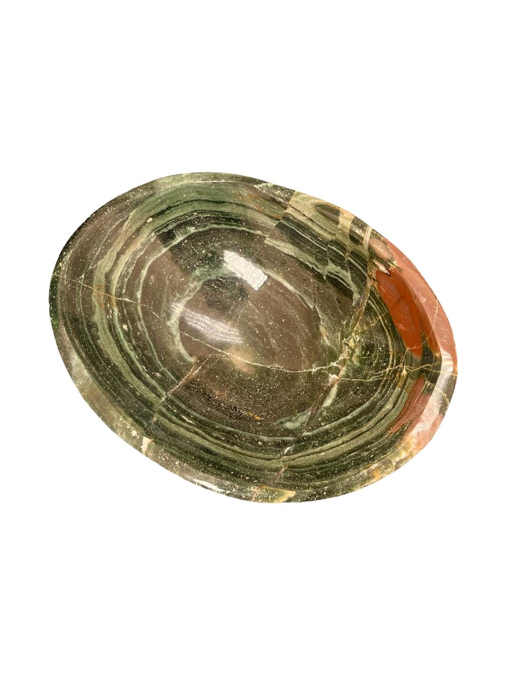 Ocean Jasper Bowl, Home Decor, Ocean Jasper Dish, Crystal Bowl, Crystals for emotional healing,Trinket Dish, Home Accessories,