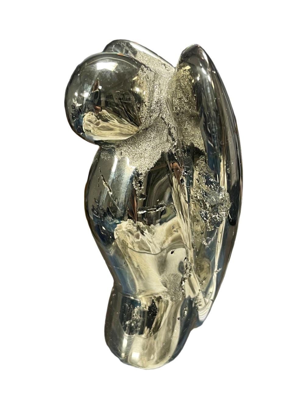 Pyrite Angel – Wealth, Protection, Spiritual Guidance Crystal for Manifestation, Home Decor or Gift, Pyrite Carvings, Crystal Angels, Altar