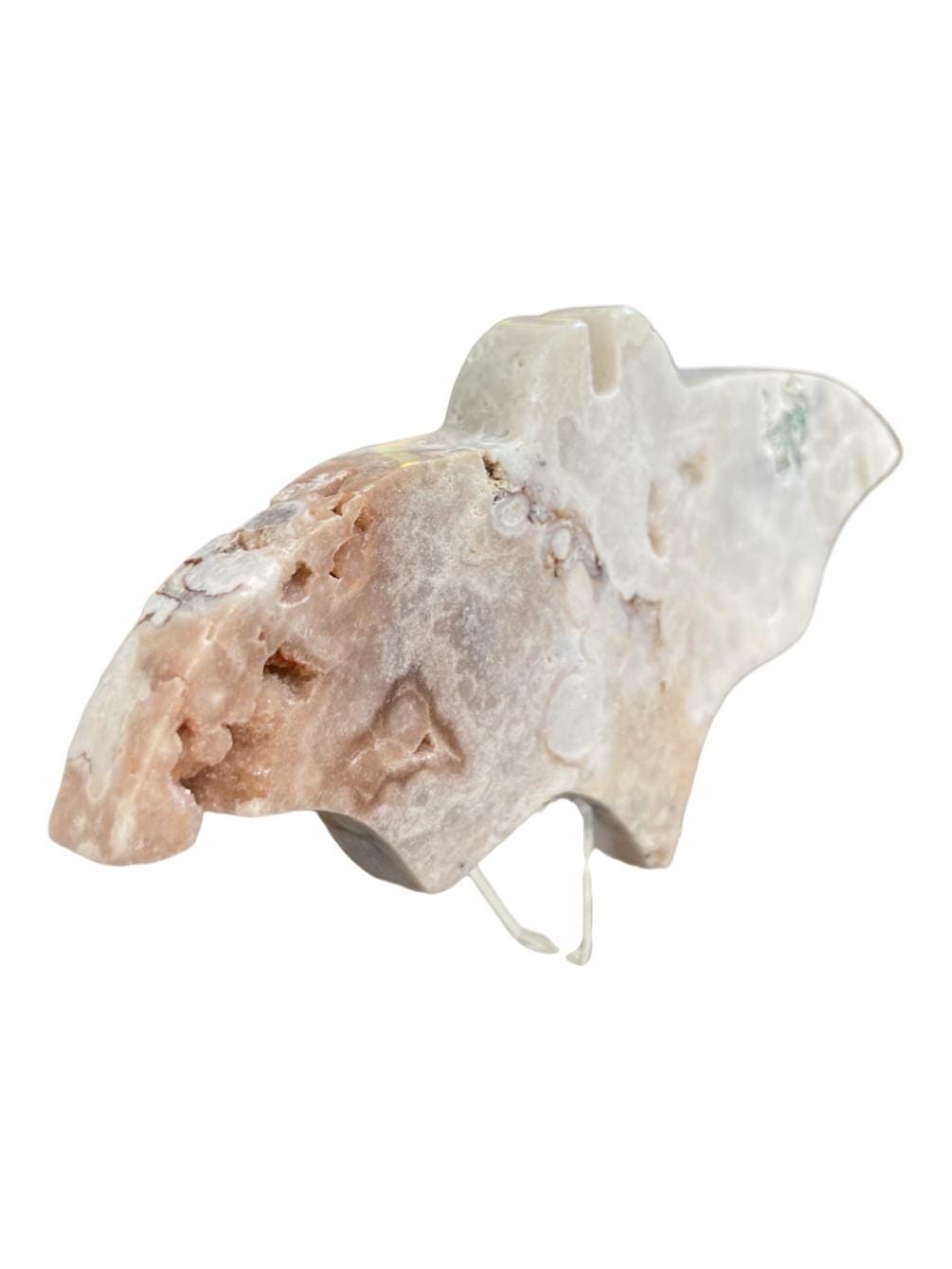 Pink Amethyst Bat, Halloween Crystals, Crystal Bat Carving, Halloween Crystals, Witchy Decor, Home Decor, Halloween Decor, Pink Bat Figurine