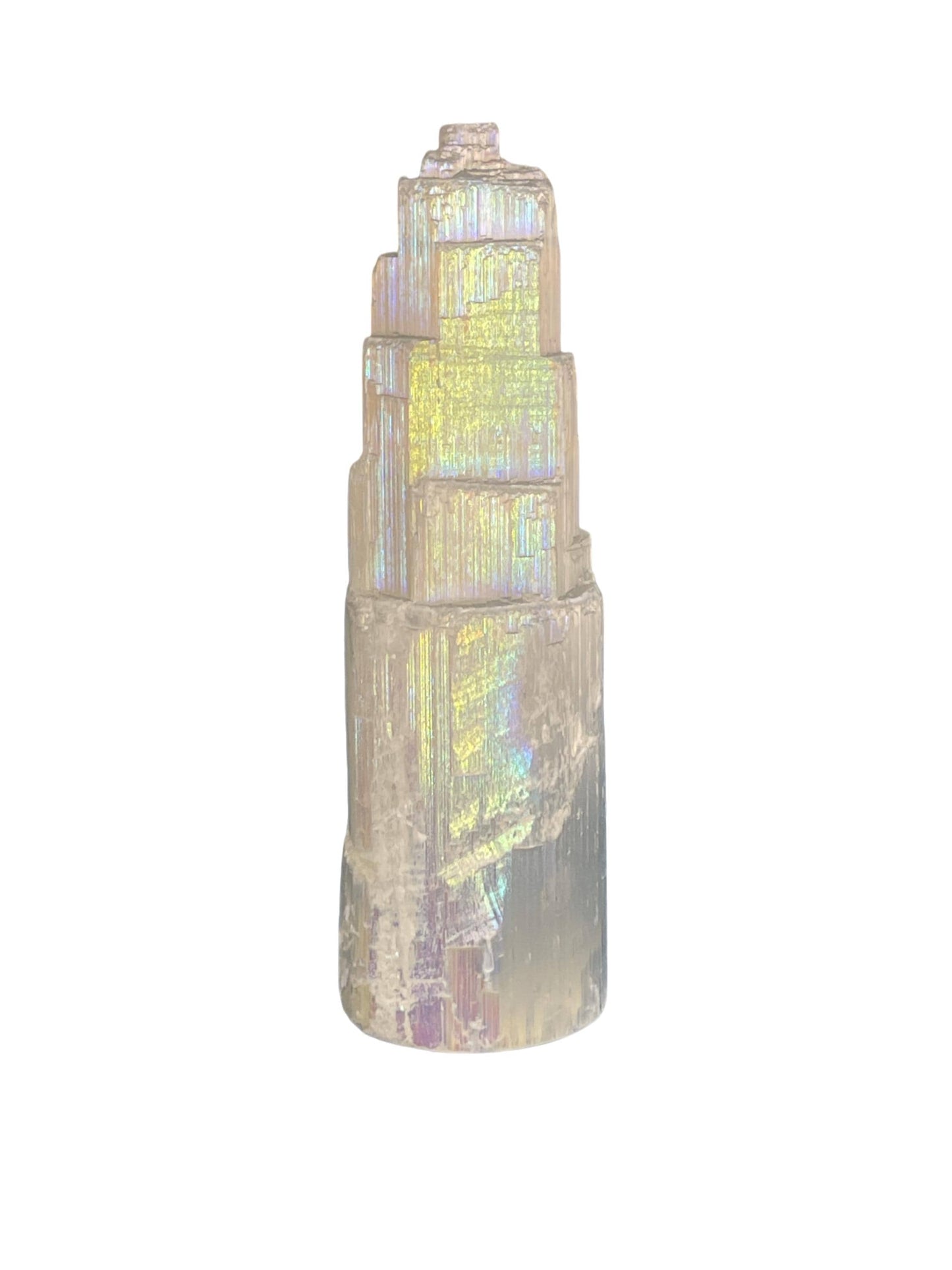 Angel Aura Selenite Tower, Aura Crystal Decor, Aura Crystals, Custom Aura Home Decor, Selenite Home Accessories