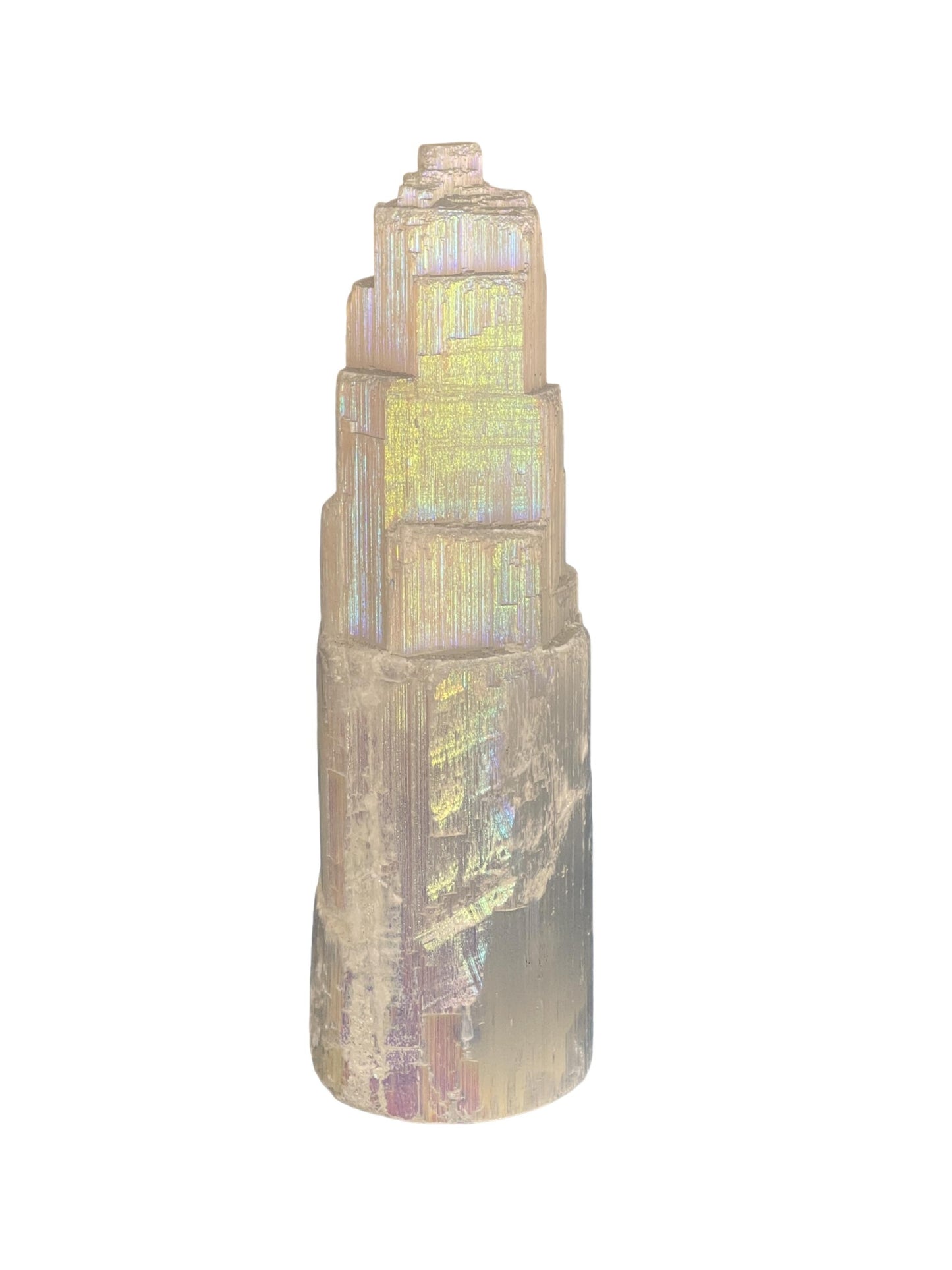Angel Aura Selenite Tower, Aura Crystal Decor, Aura Crystals, Custom Aura Home Decor, Selenite Home Accessories