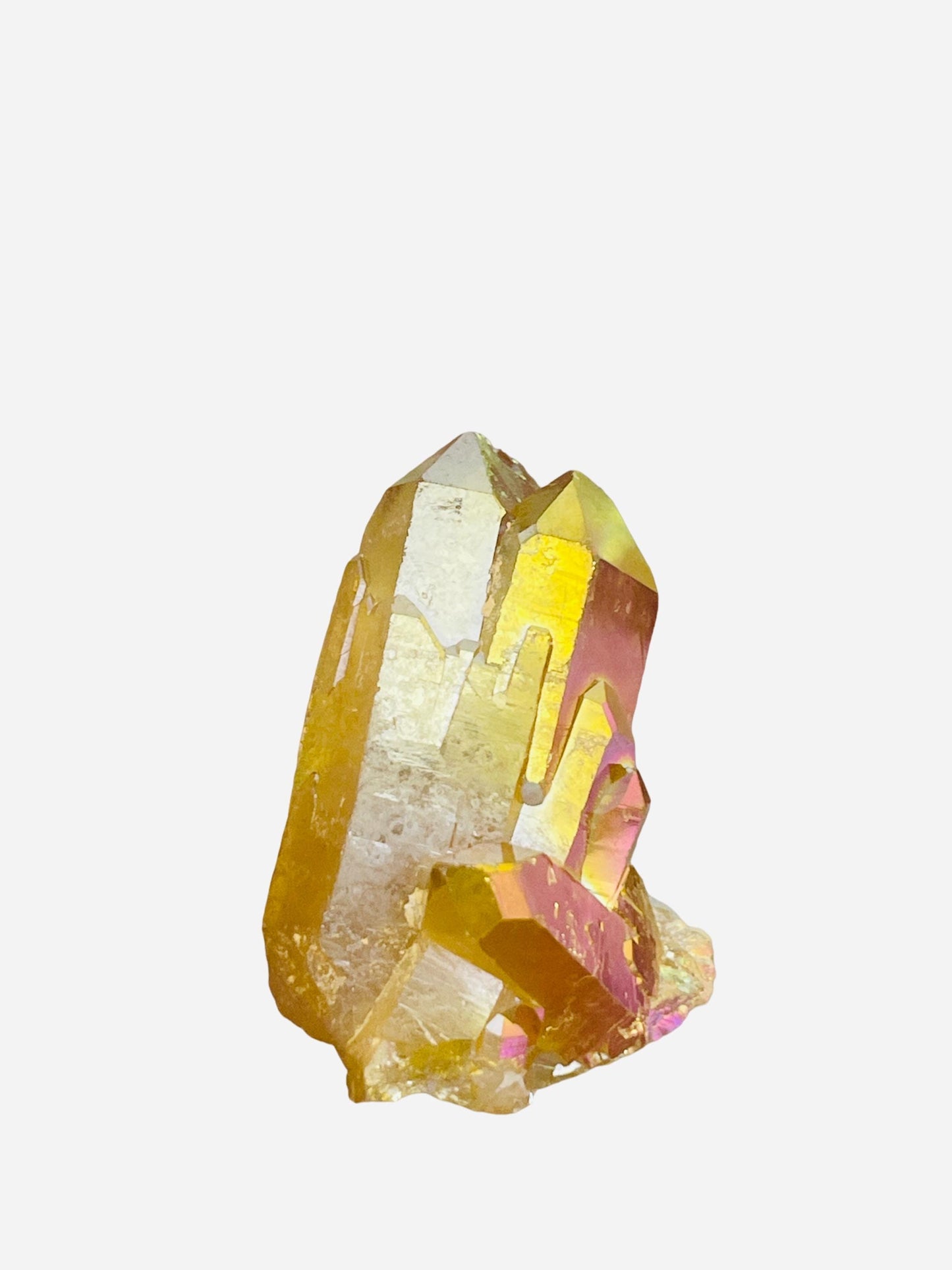 Sunset Aura Crystals, Sunset Aura Quartz Cluster, Home Decor, Healing Crystals, Meditation Stones