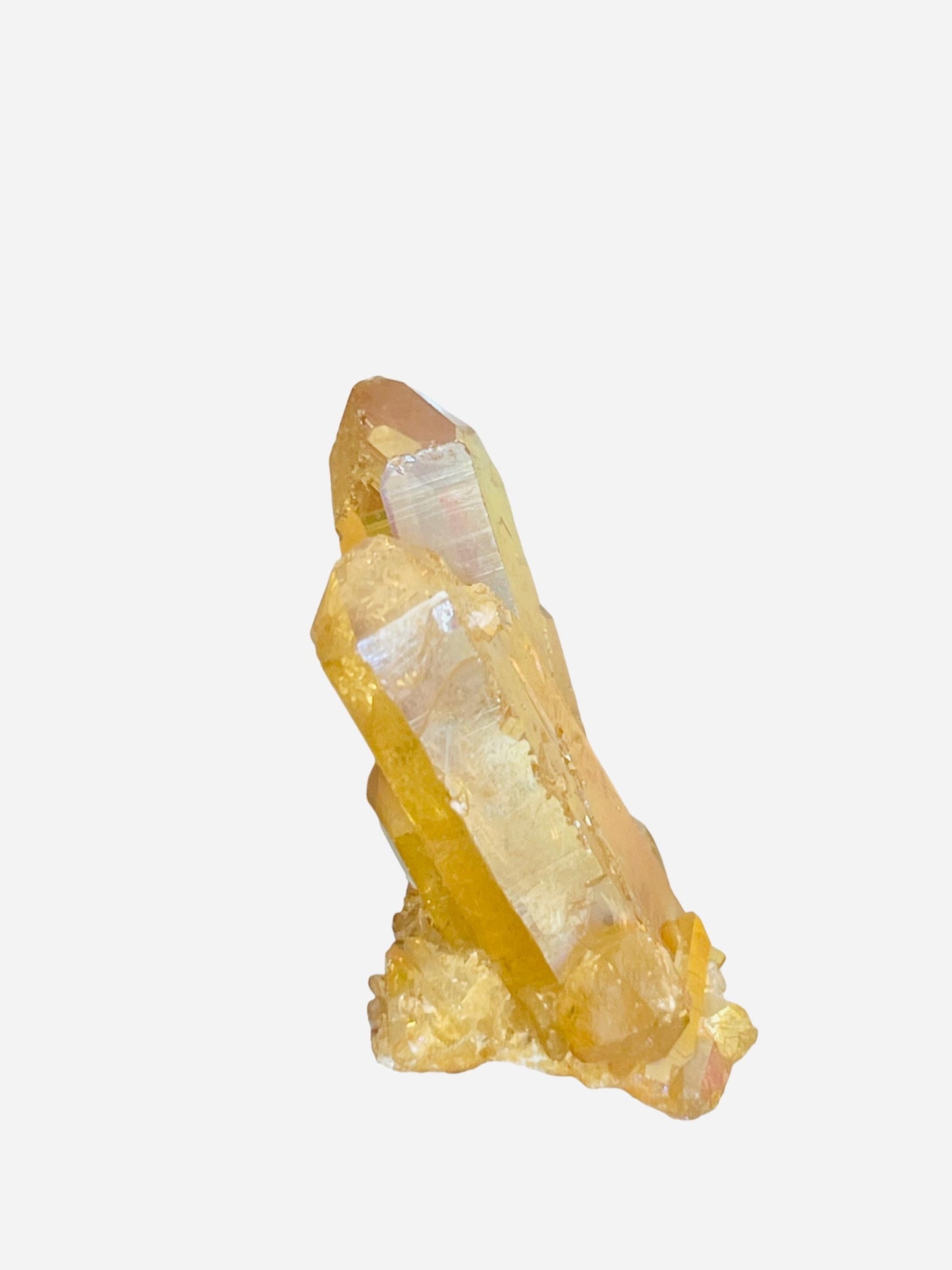 Sunset Aura Quartz Cluster, Aura Crystals, Home Accessories, Home Decor, Reiki Charged Crystals, Meditation Crystals