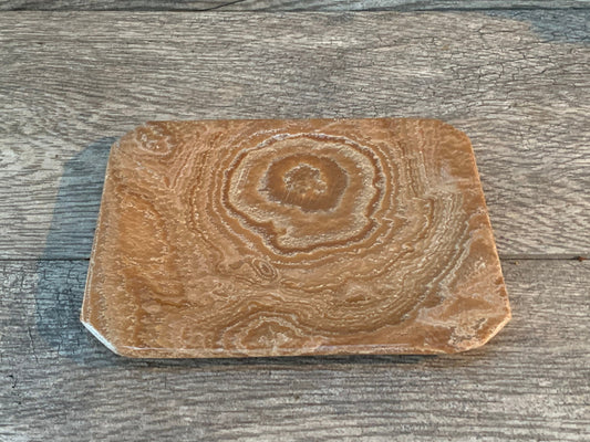 Aragonite Dish, Aragonite Plate, Jewelry Dish, Trinket Dish, Home Decor, Home Accessories, Crystal dish
