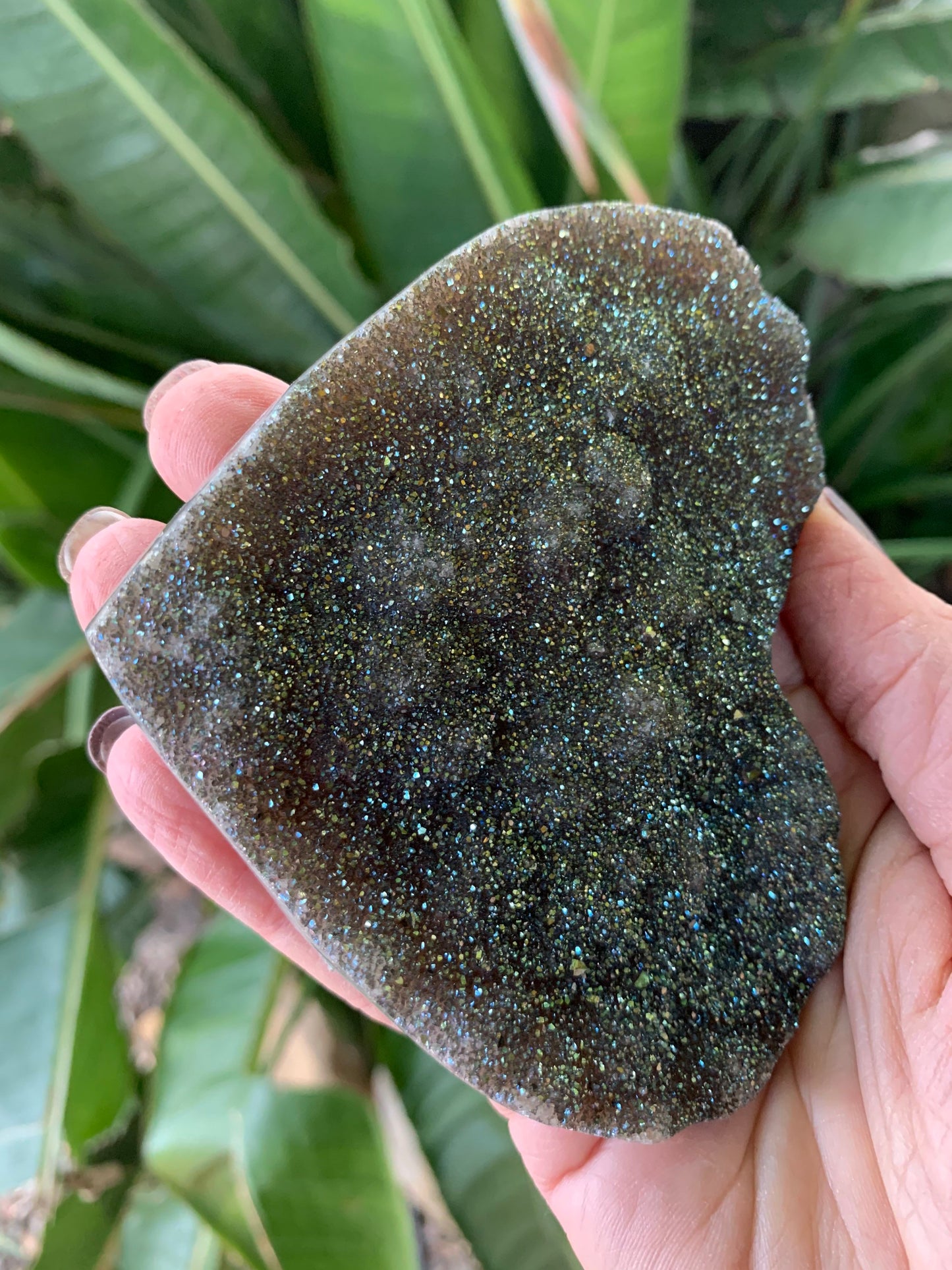 Titanium Aura Amethyst Heart, Rainbow Aura Quartz, Home Decor, Druzy Heart, Flame Aura, Home Accessories, Aura Crystals, Aura Quartz