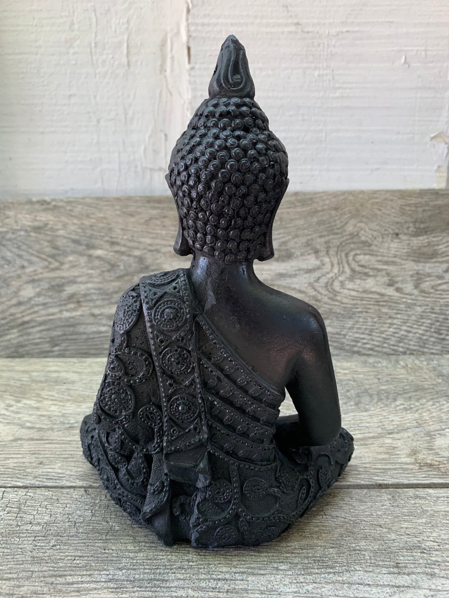Large Shungite Buddha, Shungite Home Decor, Home Accessories, Altar, Spiritual Tools, Sacred Space, Meditation, EMF Protection, Grounding