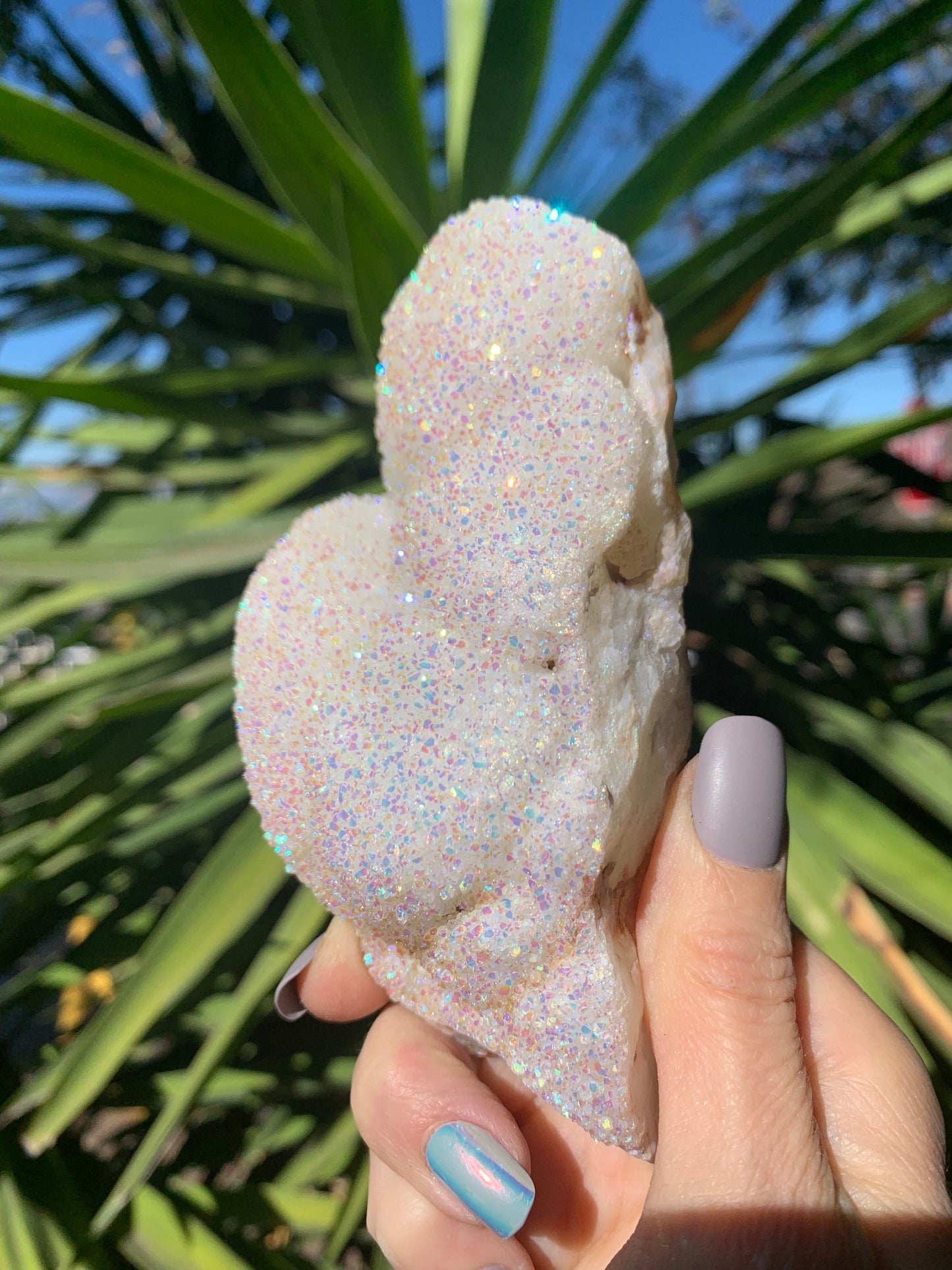 Angel Aura Druzy Quartz, Aura Quartz, Aura Crystals, Aura Cluster, Crystals, Crystal Shop