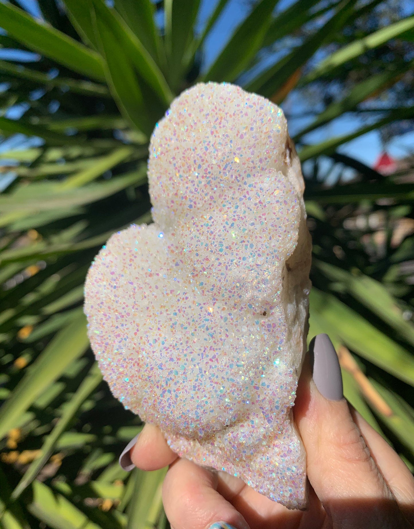 Angel Aura Druzy Quartz, Aura Quartz, Aura Crystals, Aura Cluster, Crystals, Crystal Shop