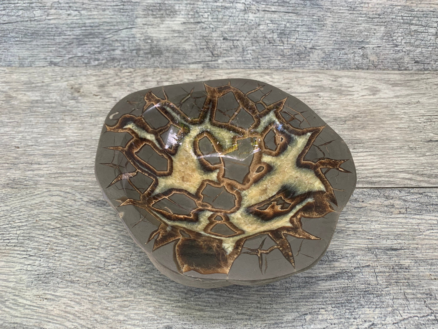 Large Septarian Bowl, Septarian Dish, Calcite Bowl, Home Decor, Home Accessories, Reiki, Crystal Shop, Gems & Minerals