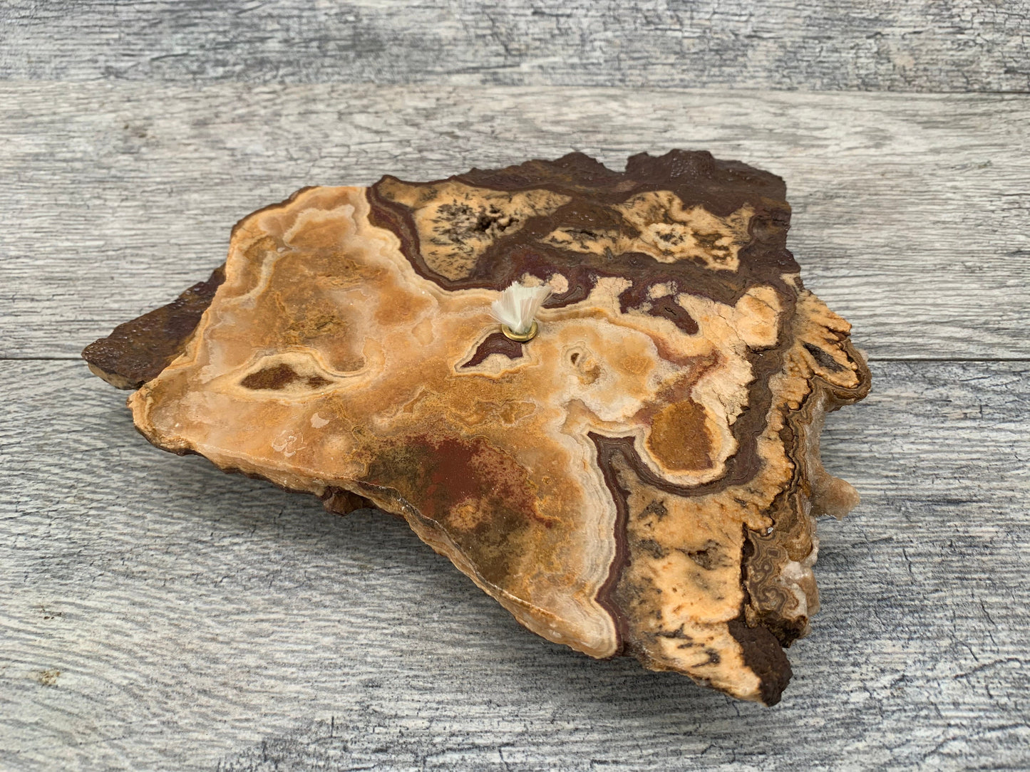 Jasper Rock Candle, Jasper Candle, Rock Candle, Crystal, Candle, Crystal Shop, Canyon Crystals, Home Decor