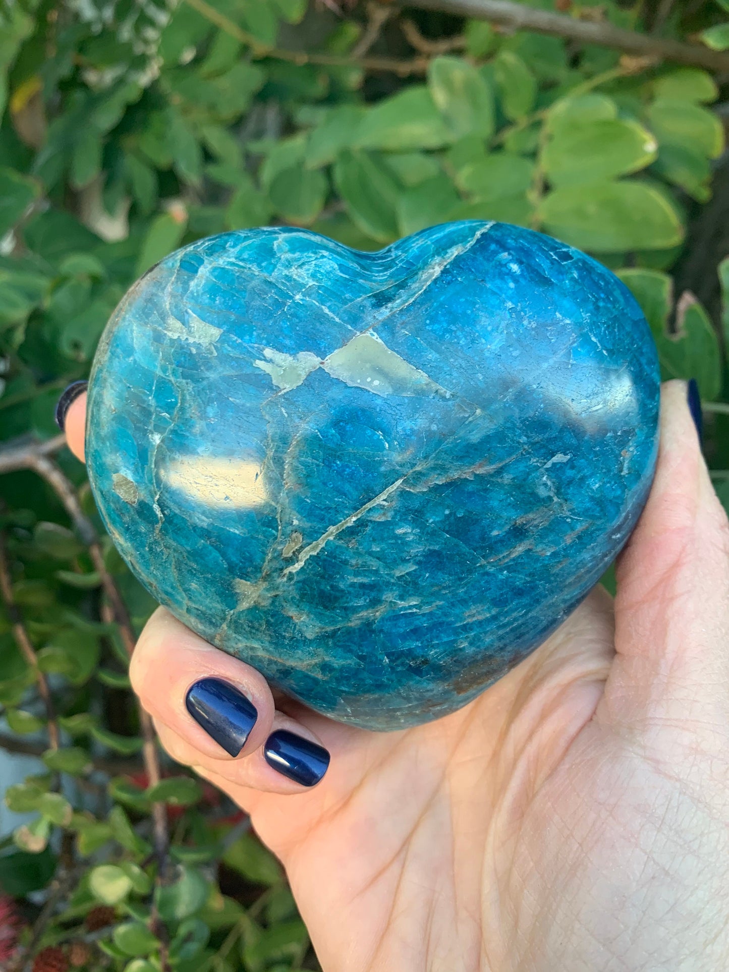 Apatite Heart, Crystal Heart, Carved Apatite, Home Decor, Clarity, Valentine’s Day