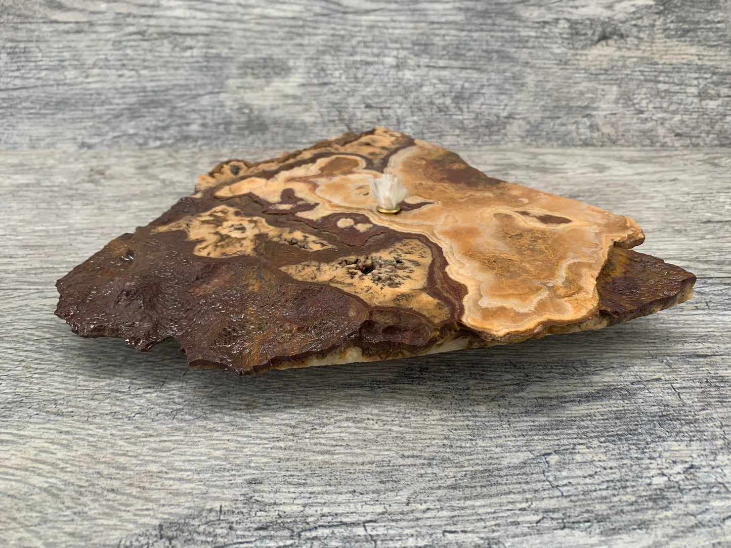 Jasper Rock Candle, Jasper Candle, Rock Candle, Crystal, Candle, Crystal Shop, Canyon Crystals, Home Decor