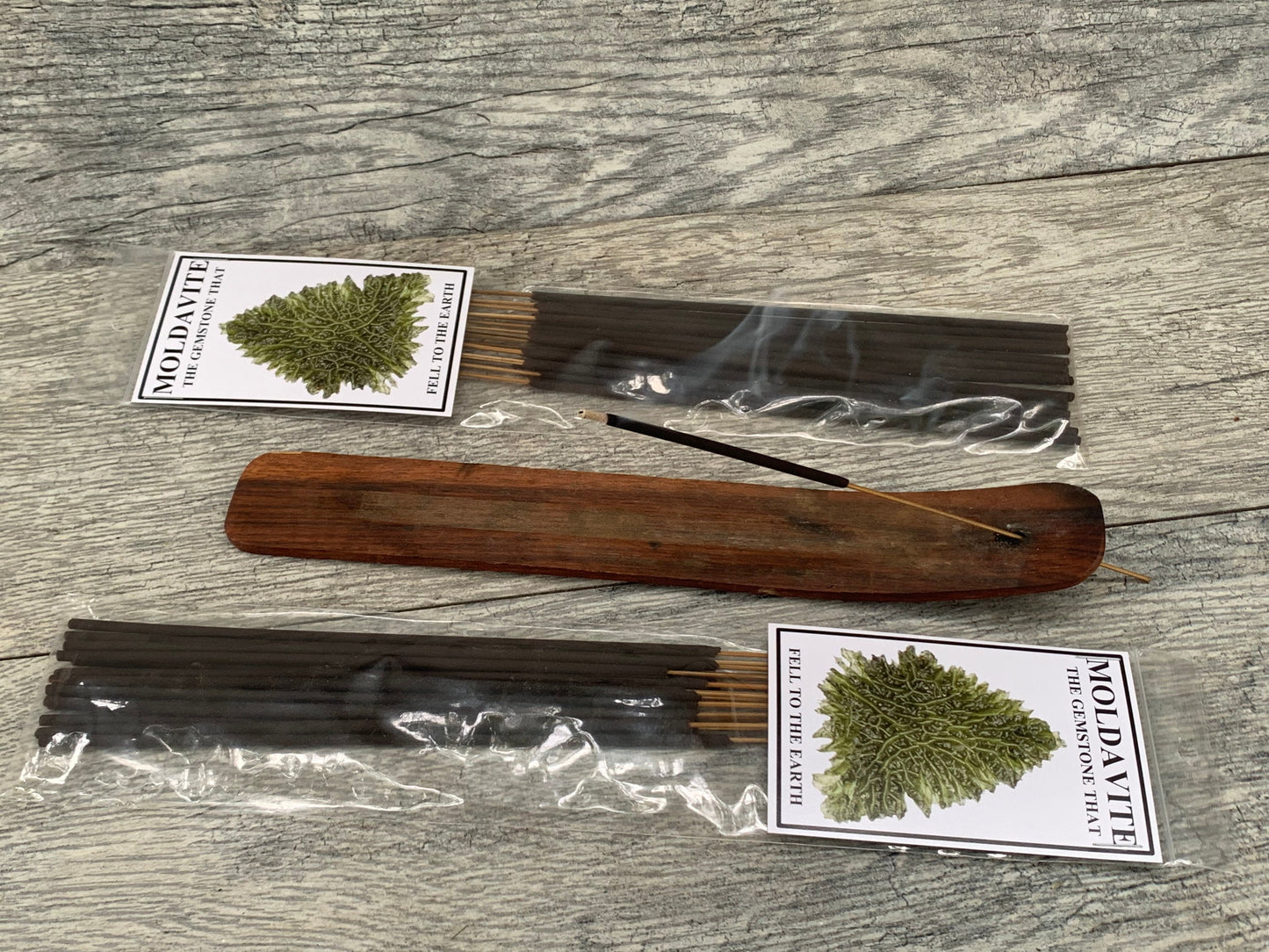 Moldavite Incense Sticks, Incense, Moldavite, Incense Sticks, Reiki, Home Decor, Home Fragrance, Raise your Vibration