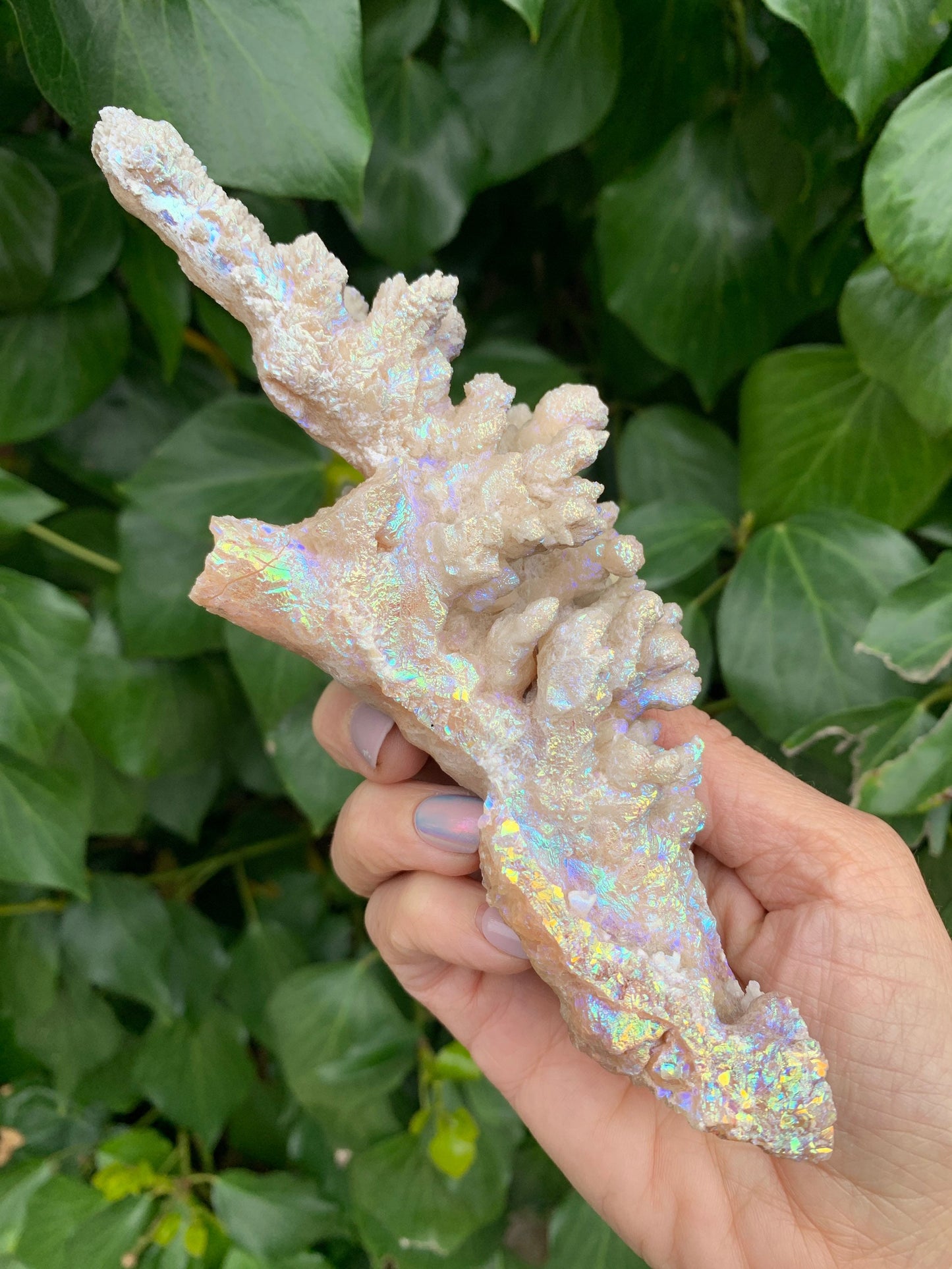 Angel Aura Calcite Stalactite, Stalactite, Calcite Stalactites, Angel Aura, Aura Crystals, Home Decor, Love