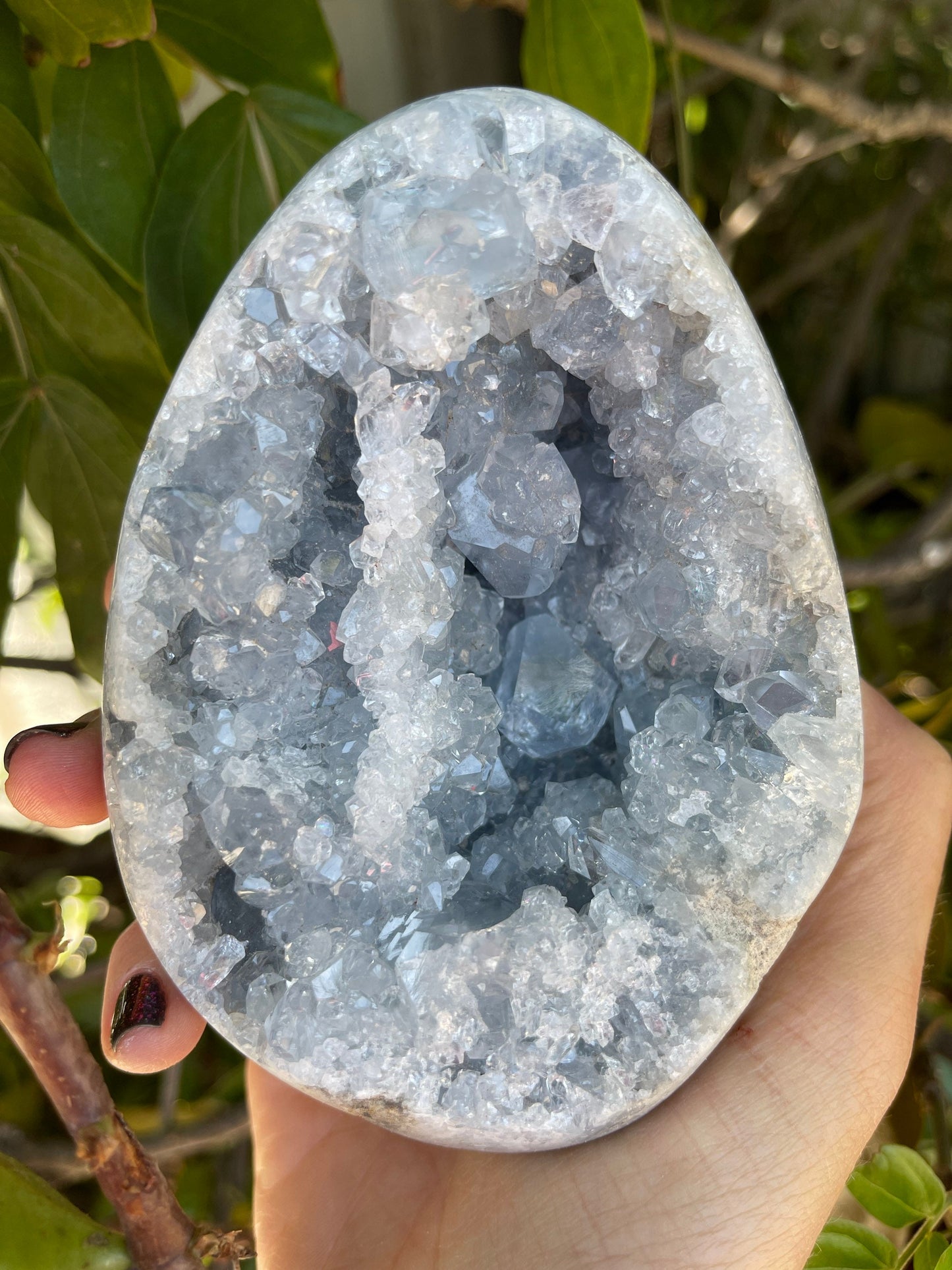 Celestite Cluster, Celestine, Celestite Egg, Hone Decor, Home Accessories, Feng Shui, Chakras, Reiki, Altar, Meditation Tools, Crystals