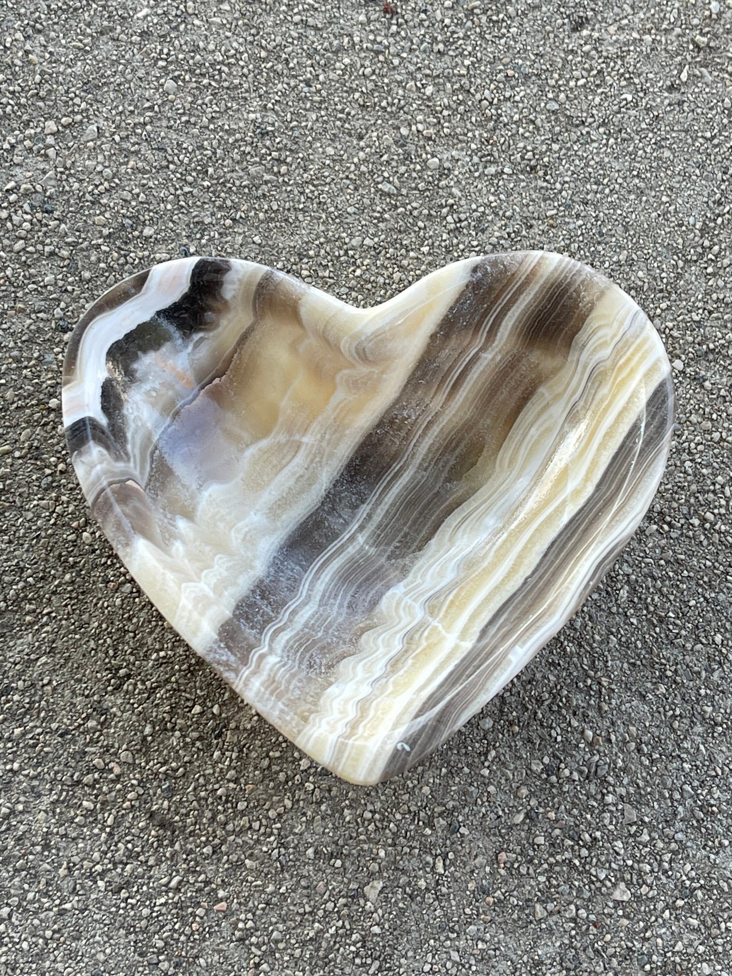 Zebra Onyx Heart Dish, Heart Bowl, Ring Dish, Gemstone Hearts, Home Accessories, Home Decor, Housewarming, Reiki, Chakra,