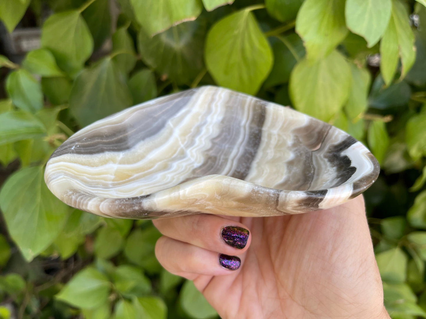 Zebra Onyx Heart Dish, Heart Bowl, Ring Dish, Gemstone Hearts, Home Accessories, Home Decor, Housewarming, Reiki, Chakra,