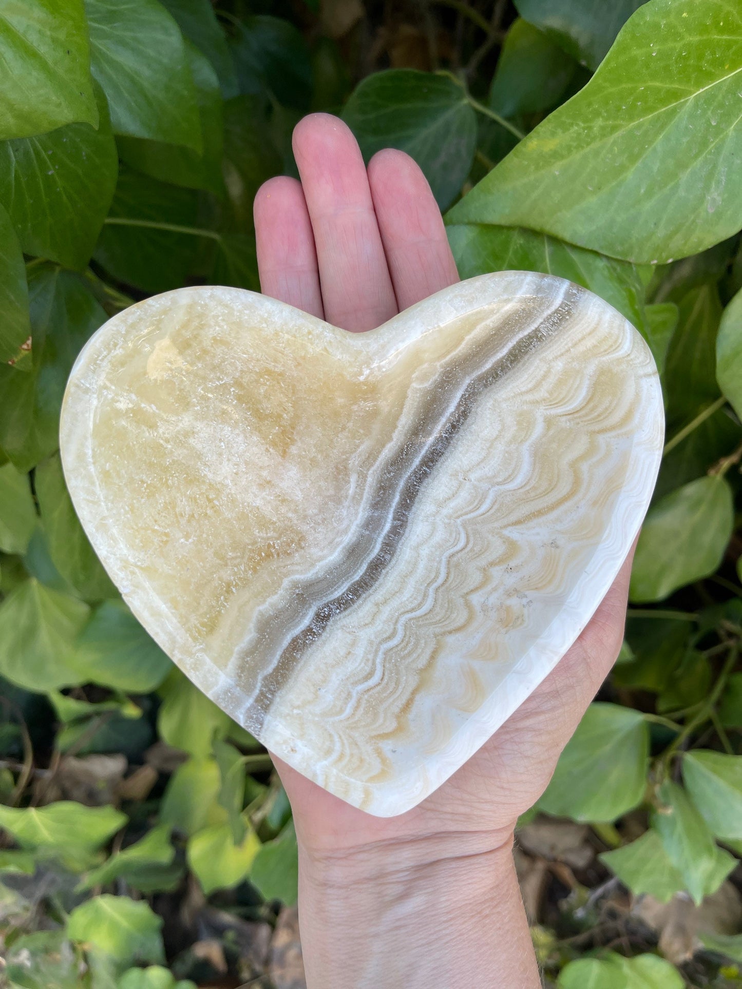 Zebra Onyx Heart Dish, Heart Bowl, Ring Dish, Gemstone Hearts, Home Accessories, Home Decor, Housewarming, Reiki, Chakra,Altar
