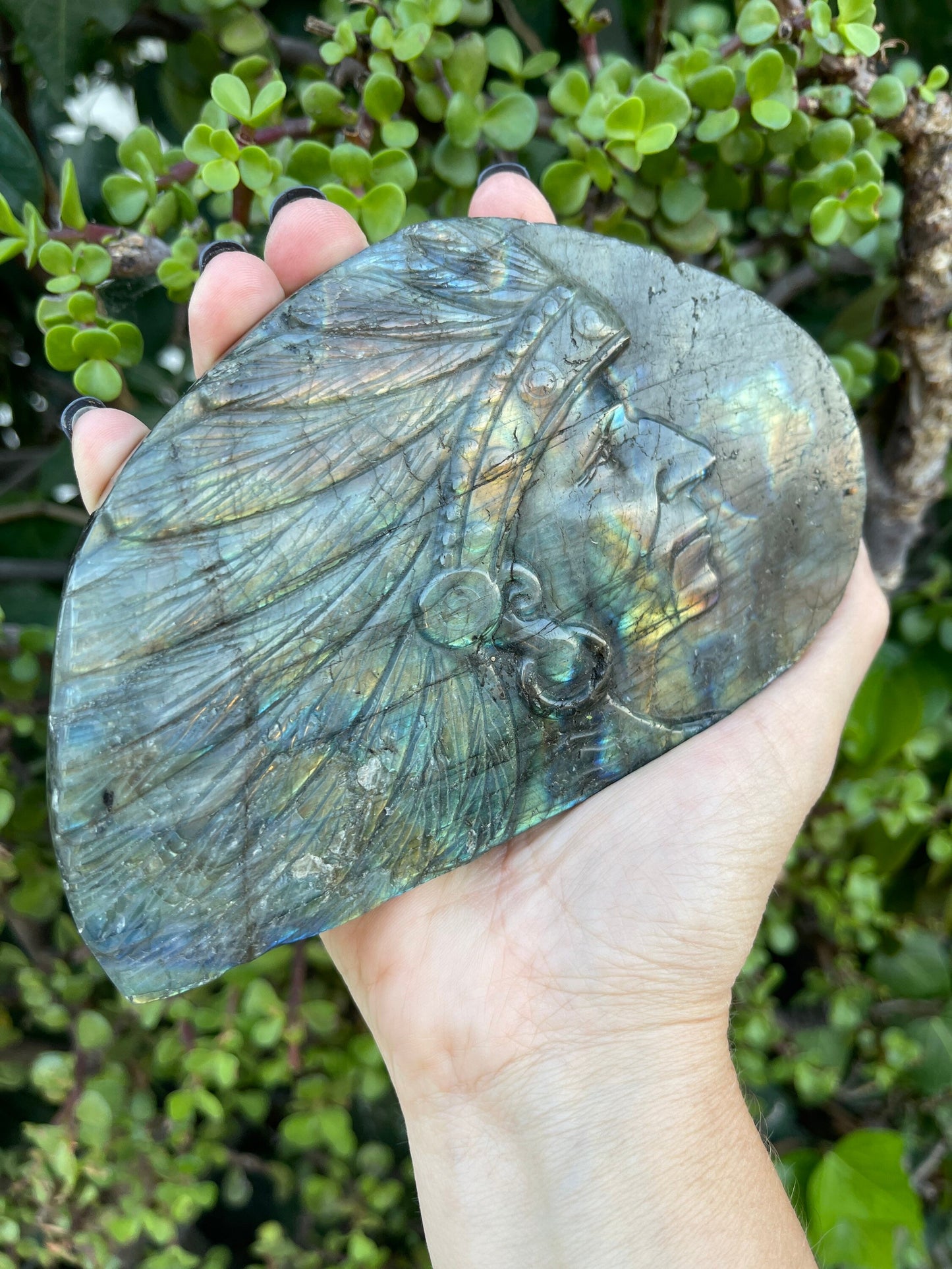 Labradorite Indian, Labradorite Carvings, Labradorite, Crystal Carvings, Metaphysical, Native American, Talismans,