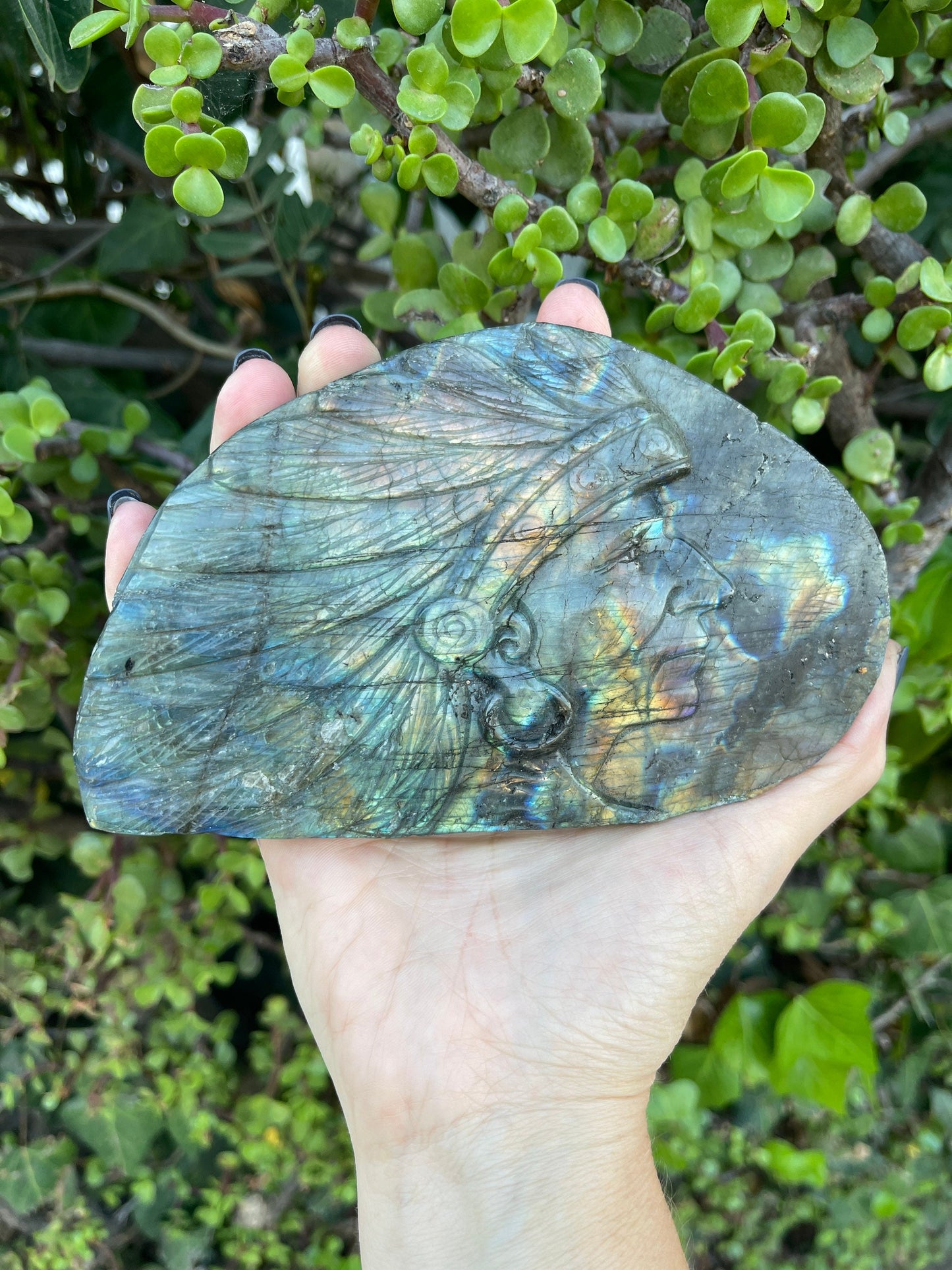 Labradorite Indian, Labradorite Carvings, Labradorite, Crystal Carvings, Metaphysical, Native American, Talismans,