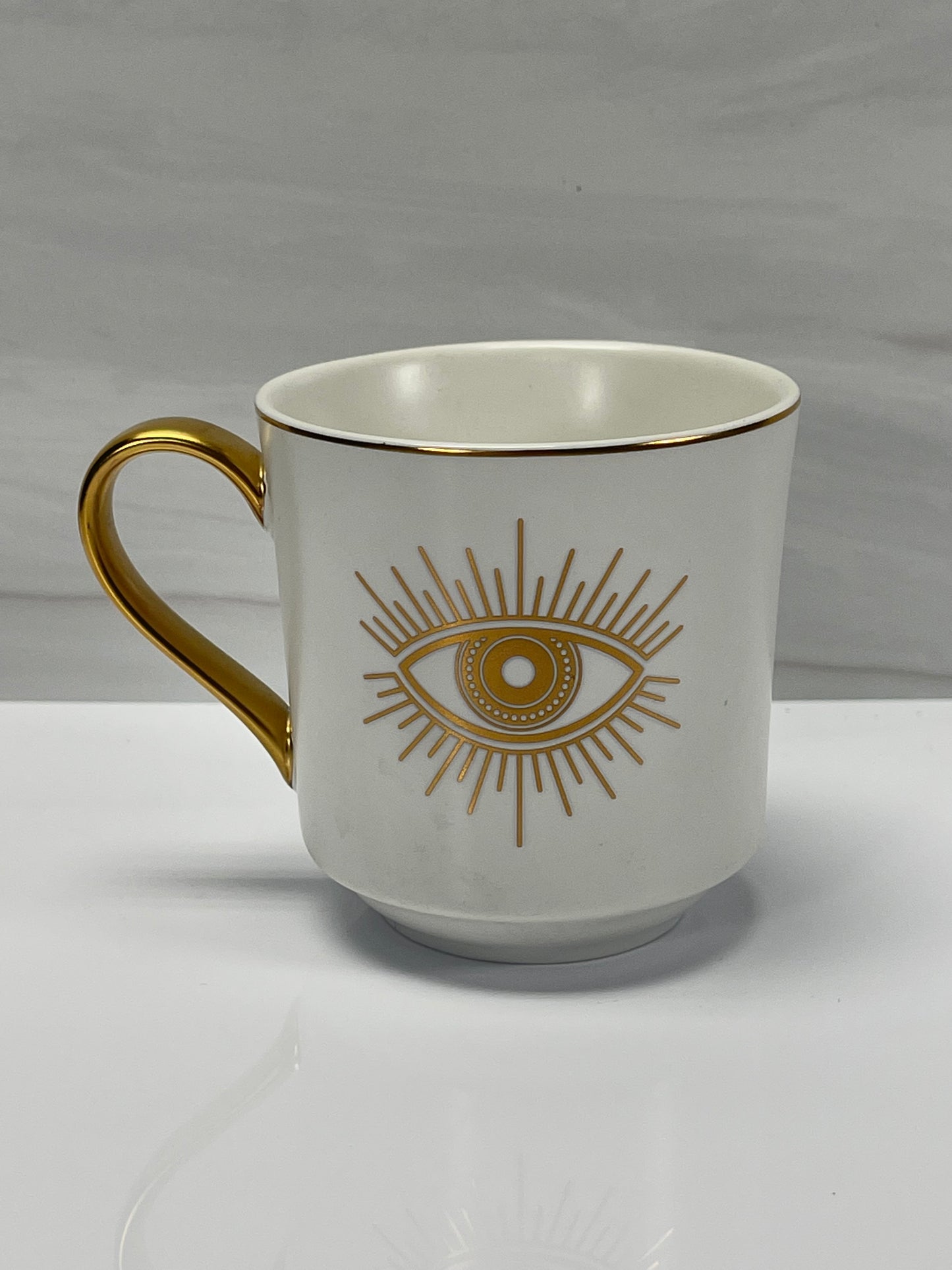 Golden Eye Coffee Mugs, coffee cups, third eye, evil eye