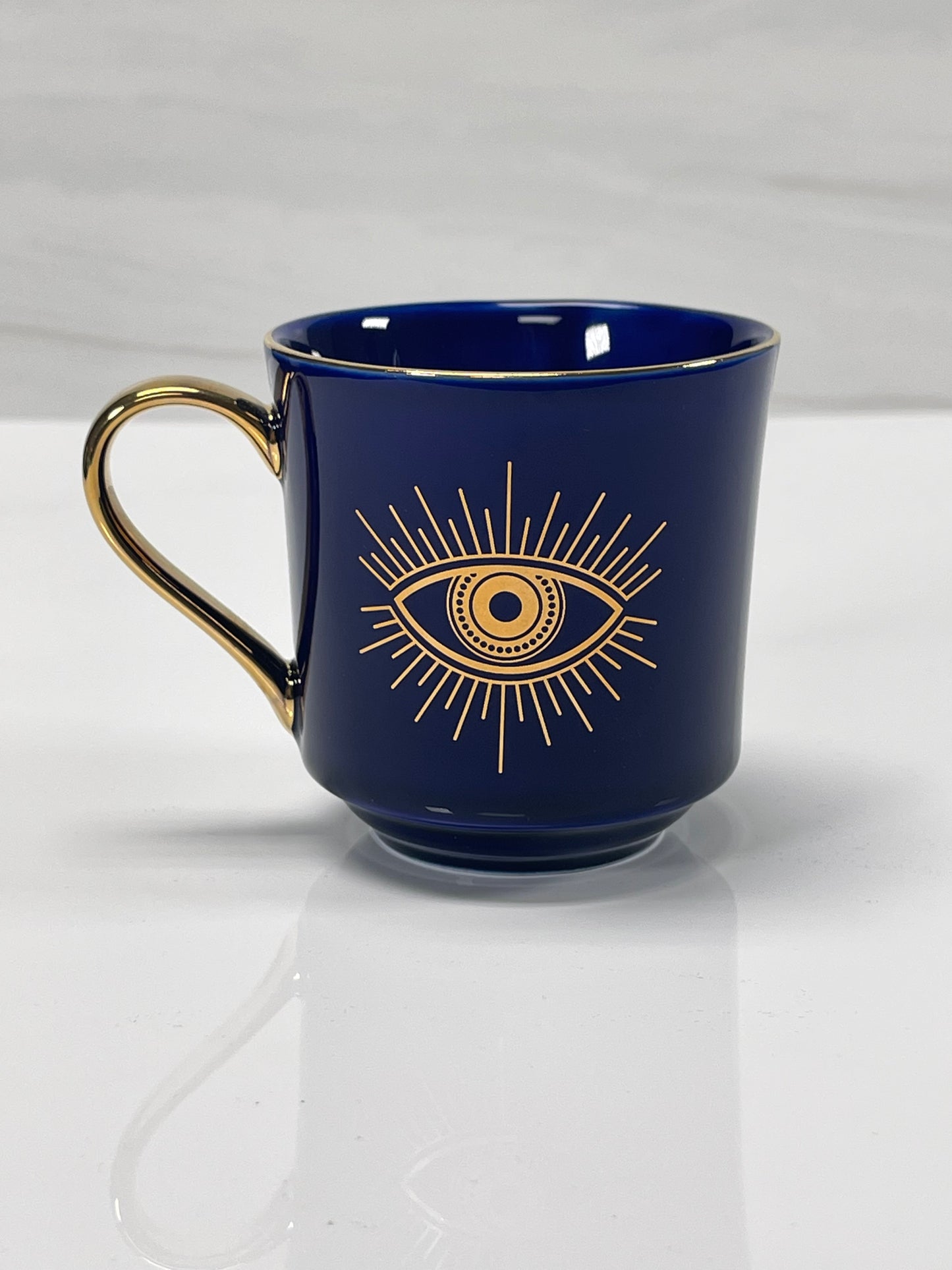 Golden Eye Coffee Mugs, coffee cups, third eye, evil eye
