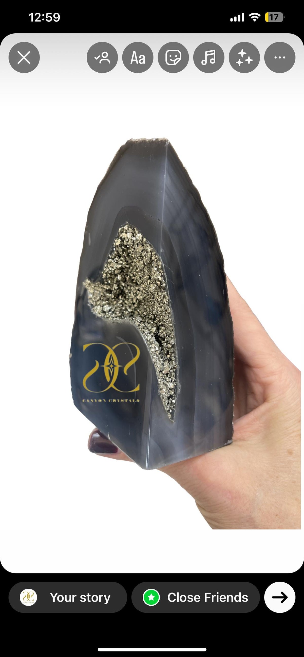 Custom Agate Bookends with Pyrite: Luxury Crystal Decor