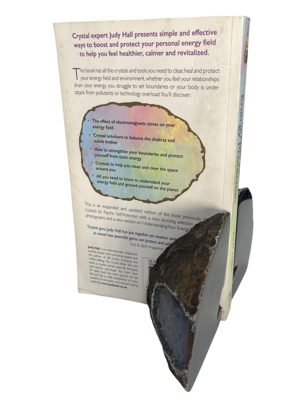 Brown Agate Bookends, Druzy Geode, Library Decor