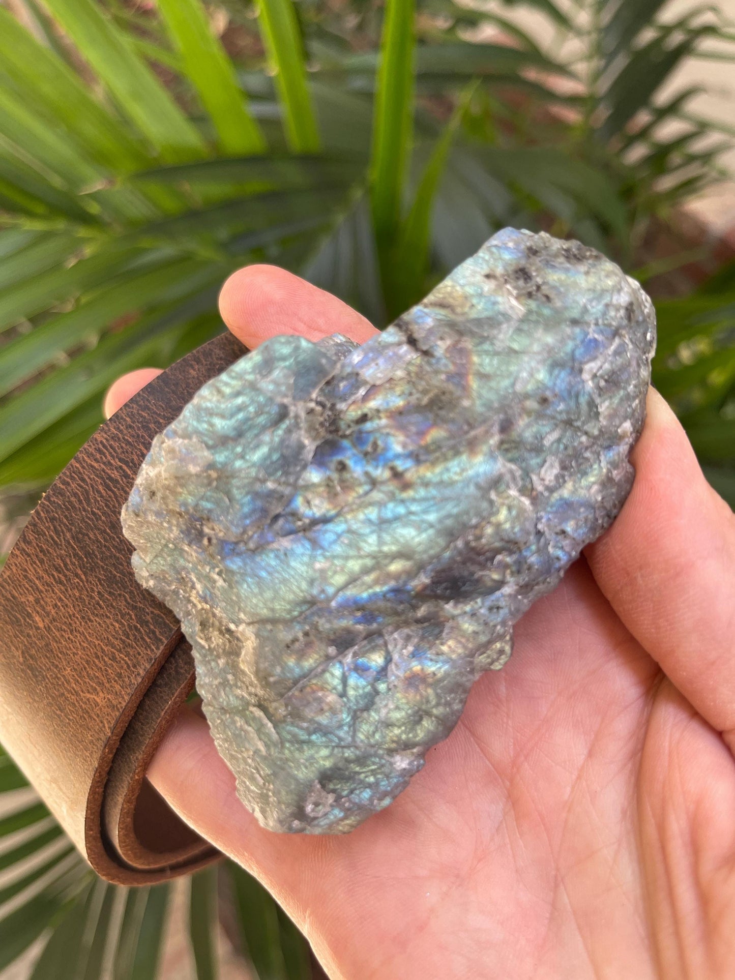 Labradorite Belt Buckle, Gemstone Belt buckles, Raw Labradorite Crystal Belt Buckle, Leather snap belt, Unique Belt Buckles, Unisex Buckle