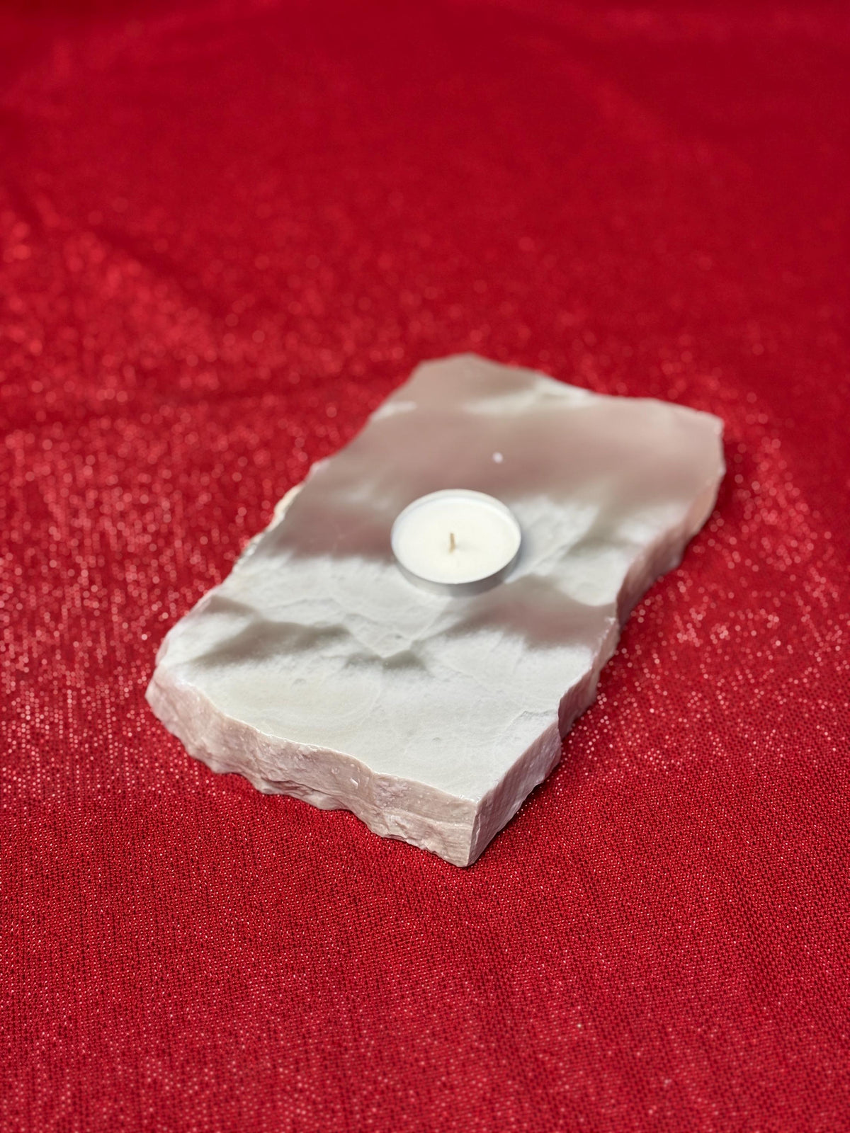 Mexican Onyx Candleholder, Natural Stone tea light holder