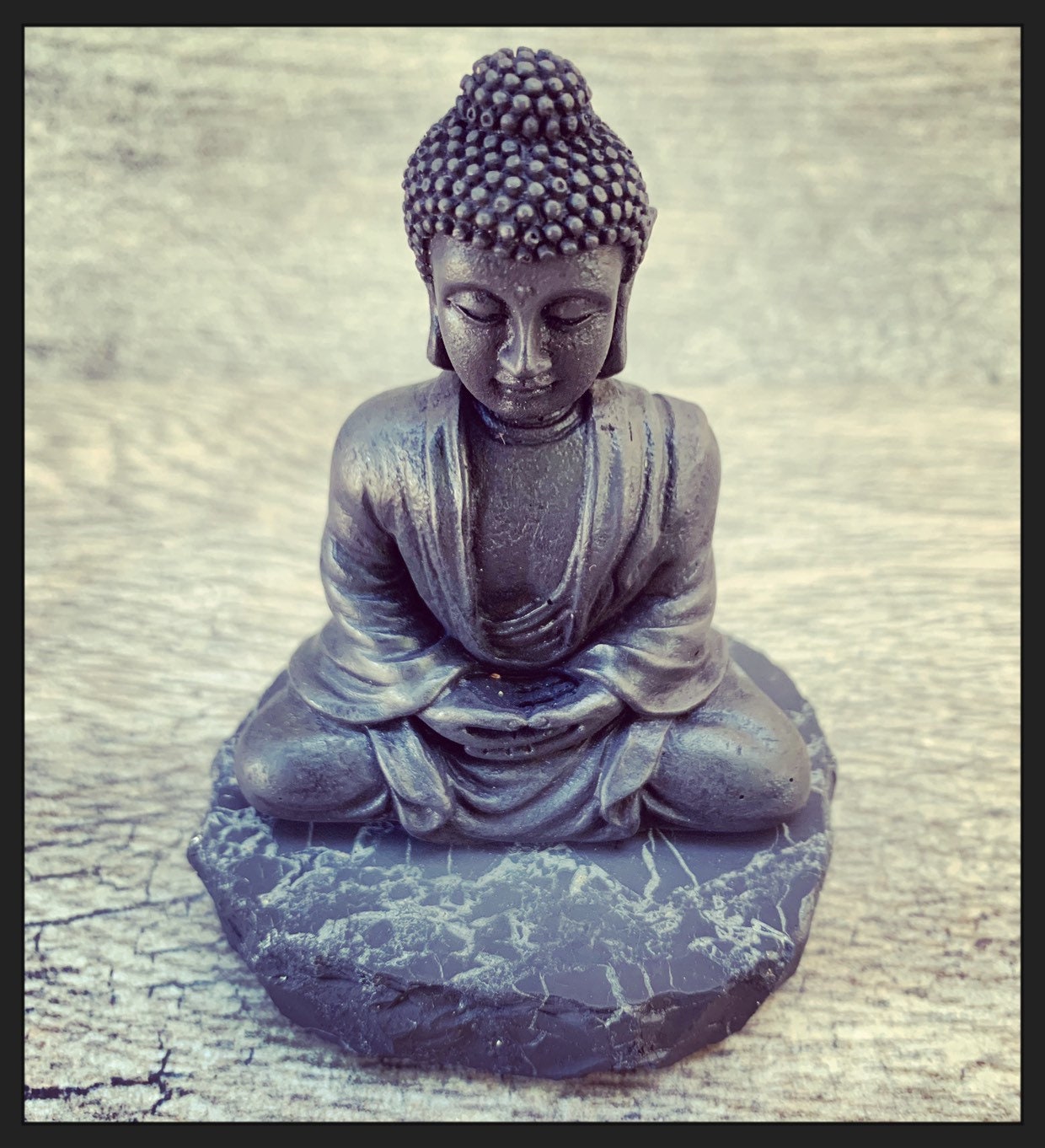 Shungite Buddha, Buddha Statue, EMF Protection, Home Decor, Home Accessories, Stone Carvings,Altar, Spiritual Tools, Meditation, Reiki