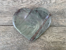 Green Onyx Heart Dish, Green Onyx Plate, Jewelry Dish, Trinket Dish, Home Decor, Home Accessories, Hearts, Crystals, Valentines Day Gifts