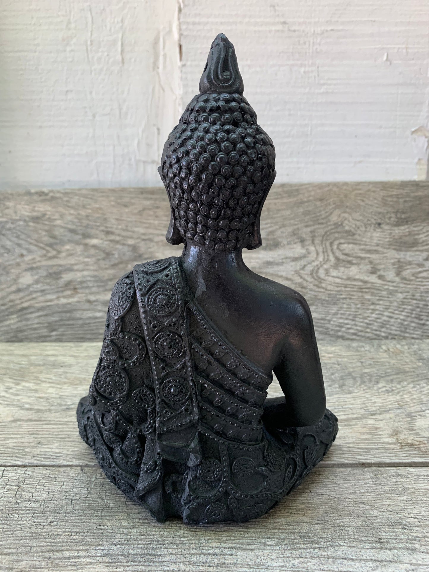 Large Shungite Buddha, Shungite Home Decor, Home Accessories, Altar, Spiritual Tools, Sacred Space, Meditation, EMF Protection, Grounding