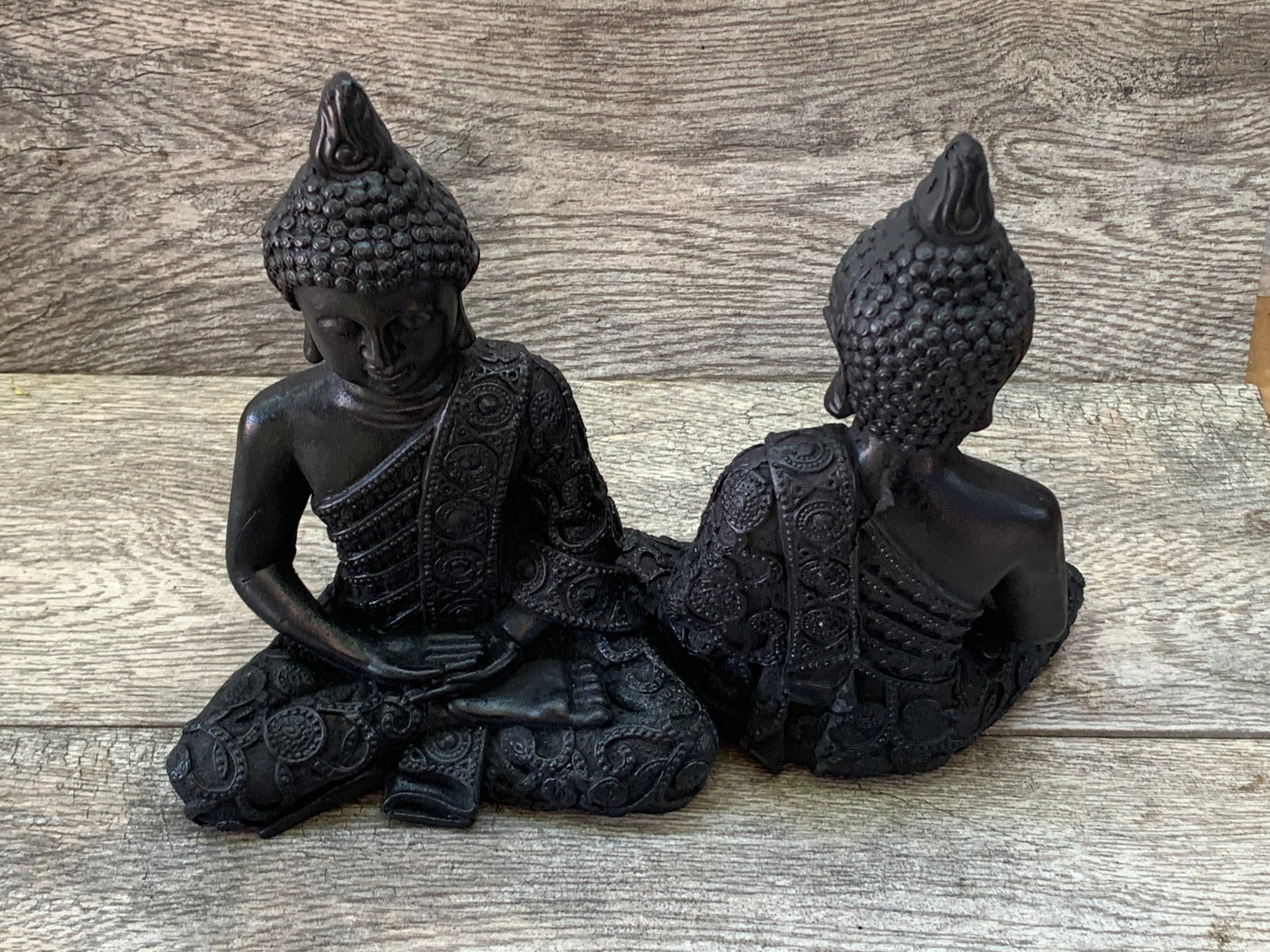 Large Shungite Buddha, Shungite Home Decor, Home Accessories, Altar, Spiritual Tools, Sacred Space, Meditation, EMF Protection, Grounding