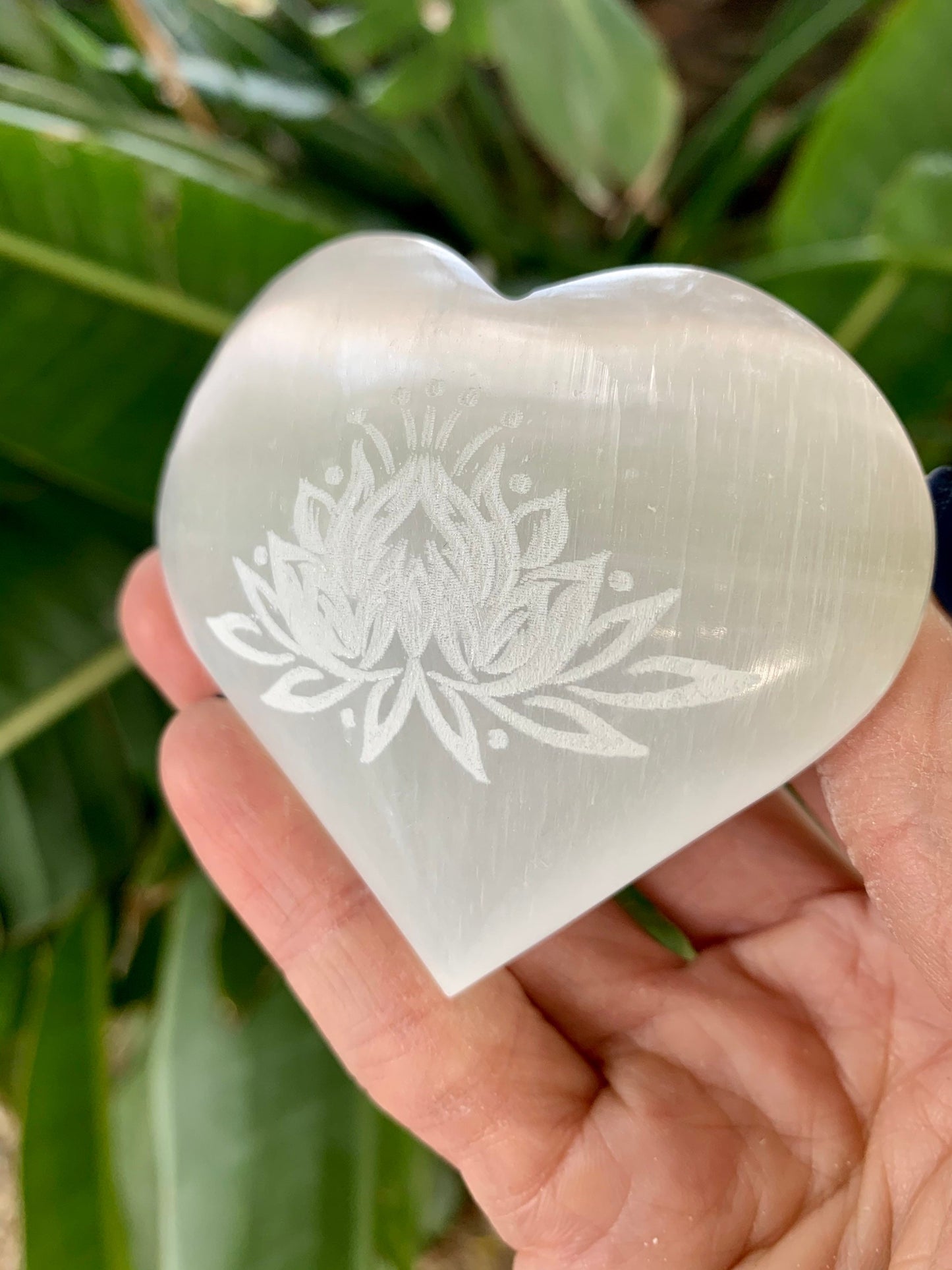 Lotus Selenite Heart, Etched Selenite Lotus, Sacred Symbols, Sacred Space, Altar, Metaphysical, Energy Clearing