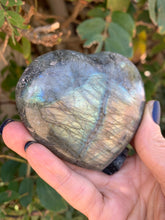Labradorite Heart, Flashy Labradorite, Carved Labradorite, Accessories, Home Decor, Intuition, Valentine’s Day