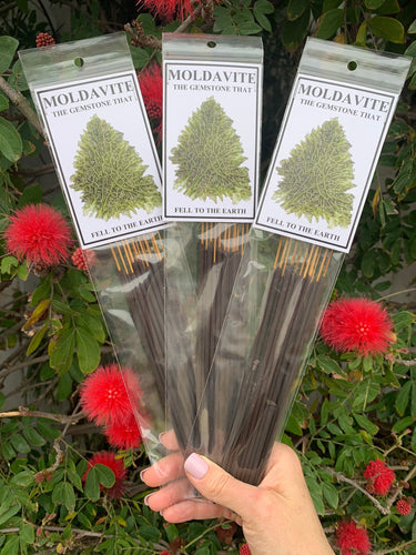 Moldavite Incense Sticks, Incense, Moldavite, Incense Sticks, Reiki, Home Decor, Home Fragrance, Raise your Vibration