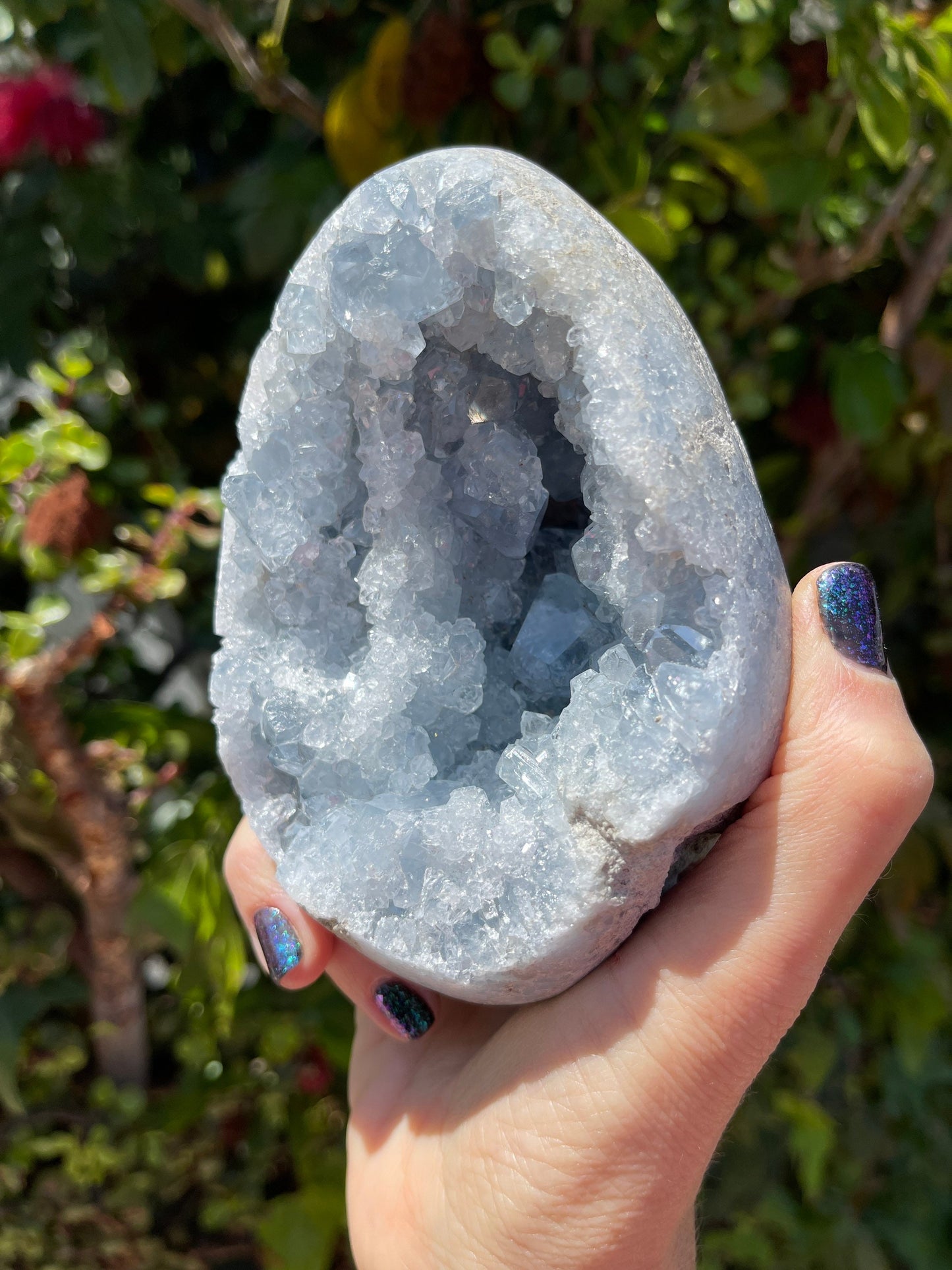 Celestite Cluster, Celestine, Celestite Egg, Hone Decor, Home Accessories, Feng Shui, Chakras, Reiki, Altar, Meditation Tools, Crystals