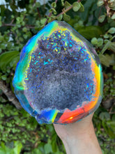 Angel Aura Amethyst Cluster, Aura Amethyst, Home Accessories, Home Decor, Amethyst, Aura Crystals, Aura Quartz, Geode